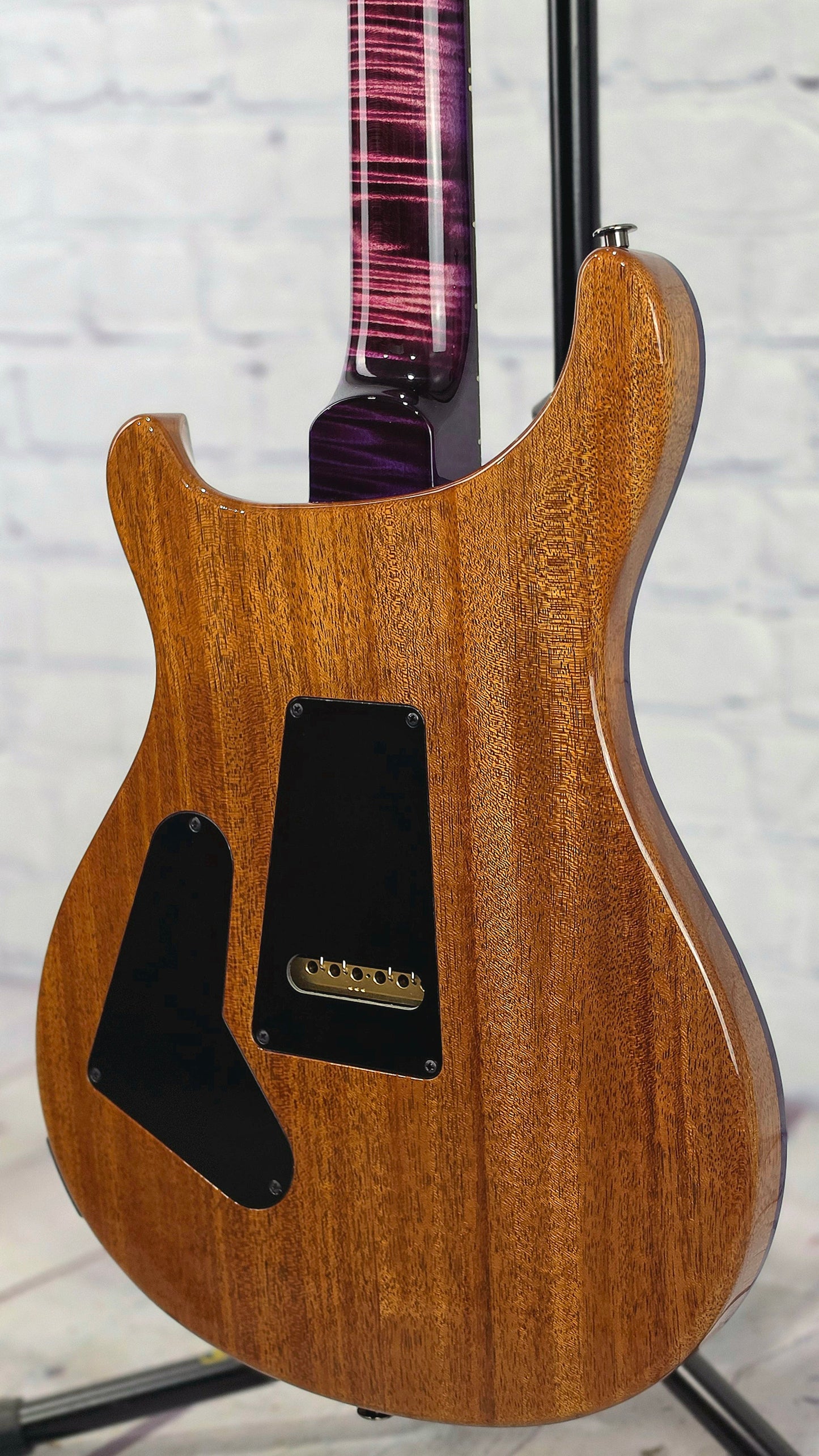 Paul Reed Smith PRS Guitars Custom 24-08 6 String Electric Guitar 10 Top Black Raspberry Purple Burst
