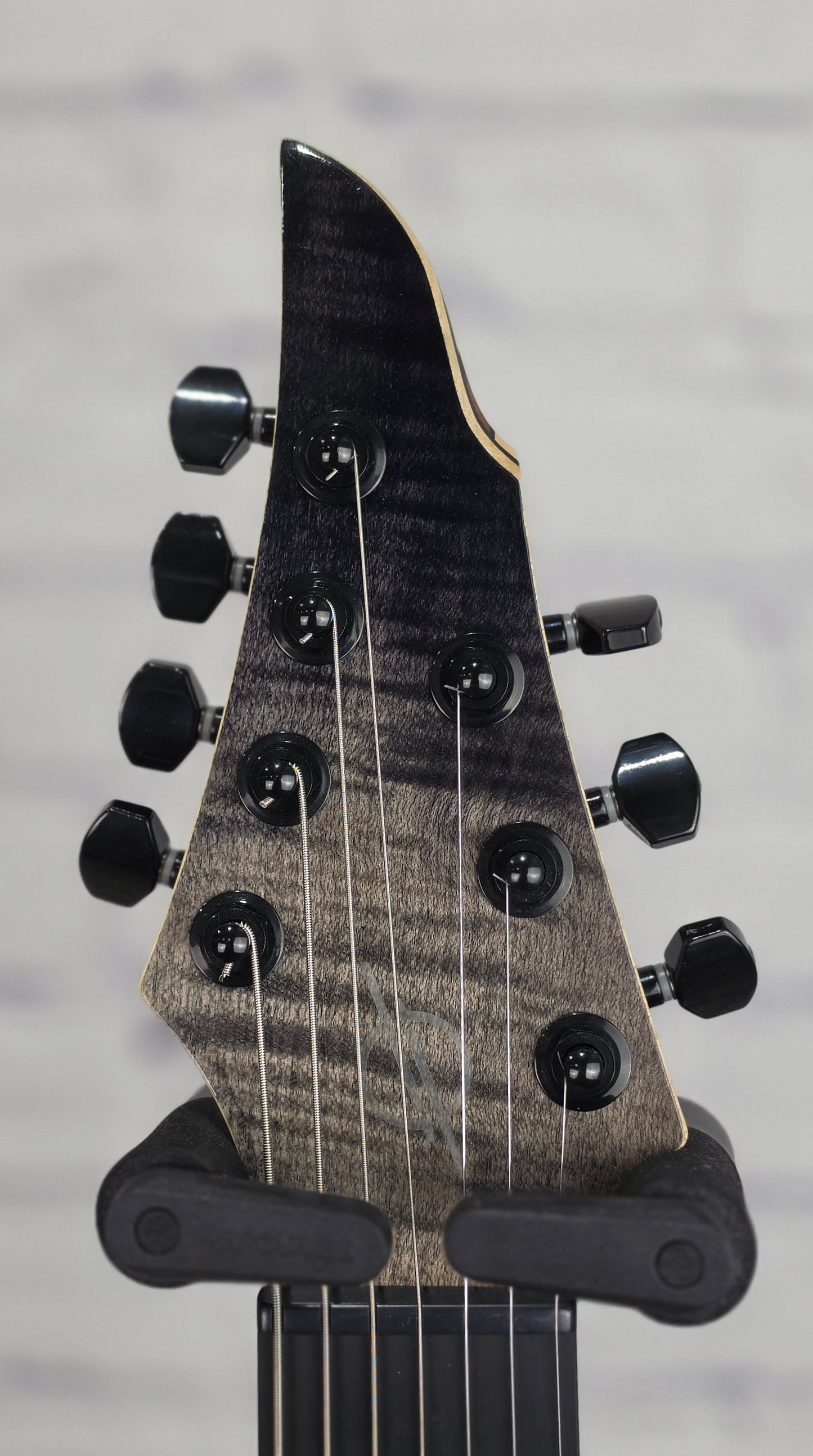 Infinia Guitars Ceres 26.5" 7 String Electric Guitar Obsidian Black