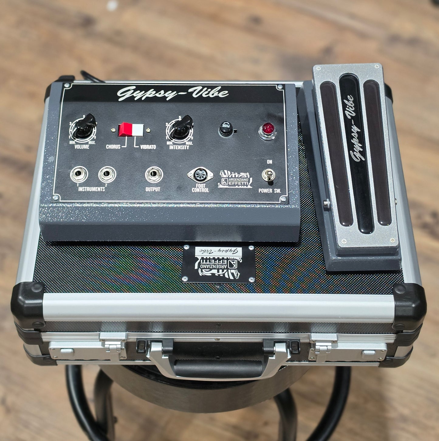 USED Argenziano Effetti Gypsy Vibe V1 Handmade Uni-Vibe Pedal
