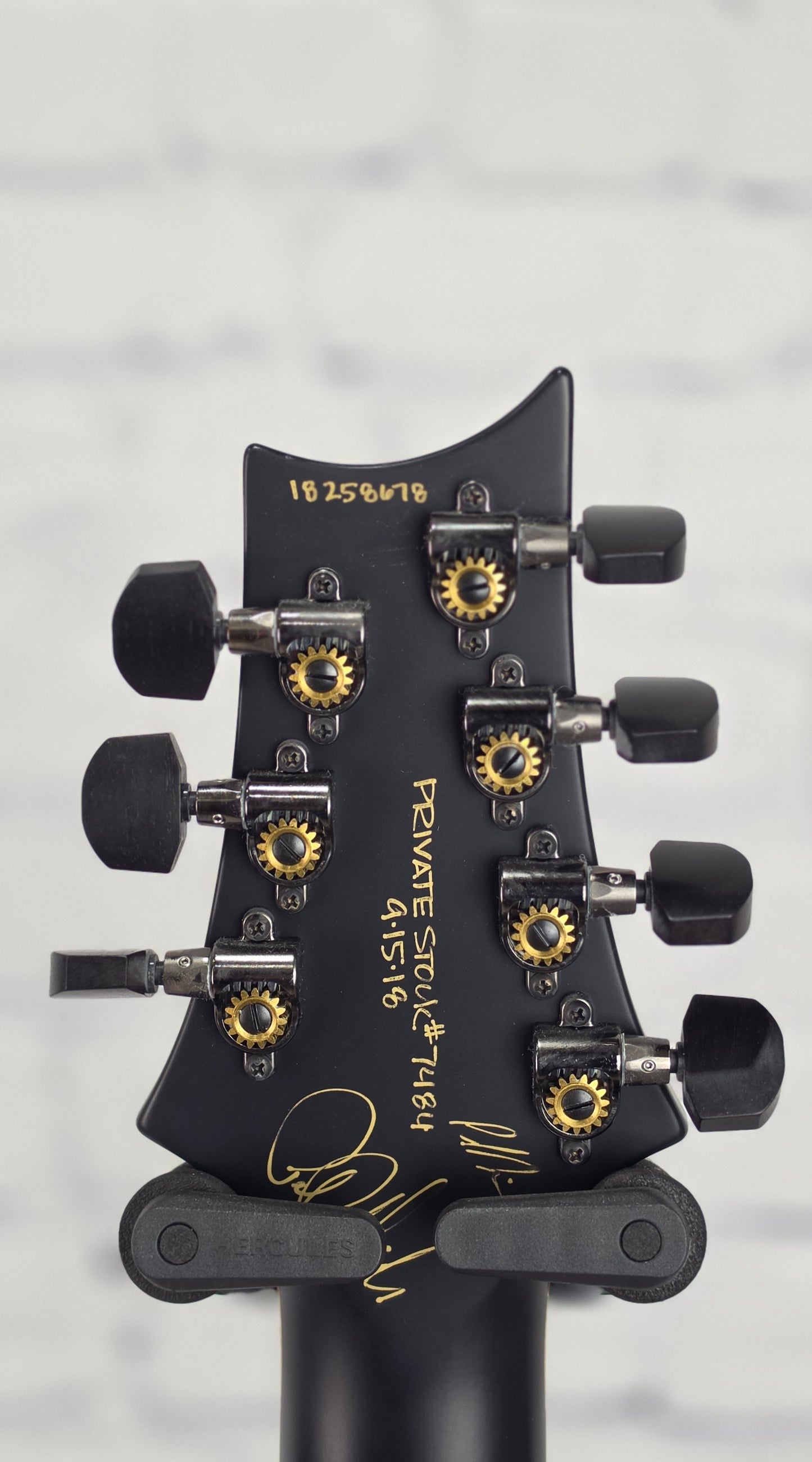 USED Paul Reed Smith PRS Guitars Private Stock Custom 24 7 String Electric Guitar Sandstorm Dragon's Breath Smokeburst