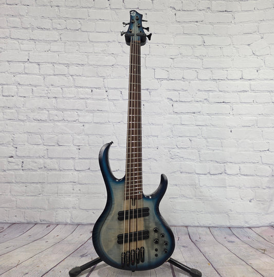 USED Ibanez Bass Workshop BTB605LM BKF 5 String Multiscale Bass Cosmic Starburst Low Gloss