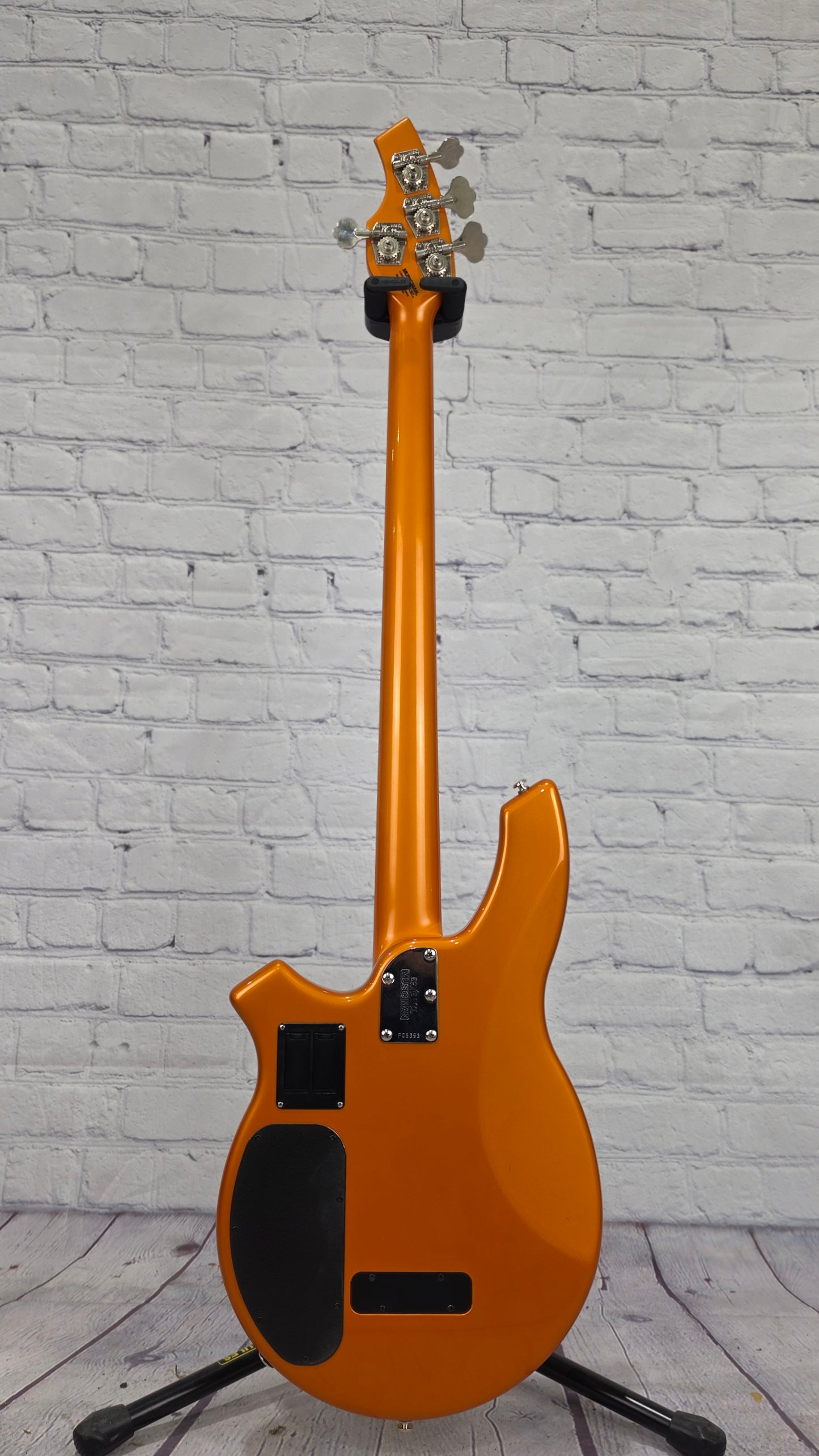 USED Ernie Ball Music Man Bongo H 4 String Bass Desert Gold