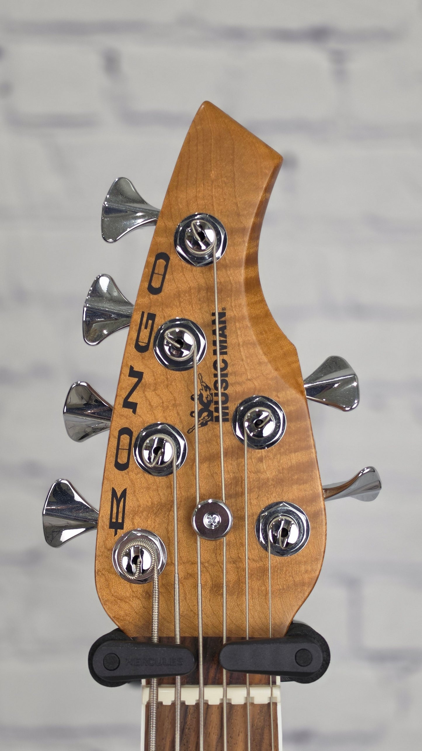 USED Ernie Ball Music Man BFR Bongo HH 6 String Bass Grabber Green Limited Edition