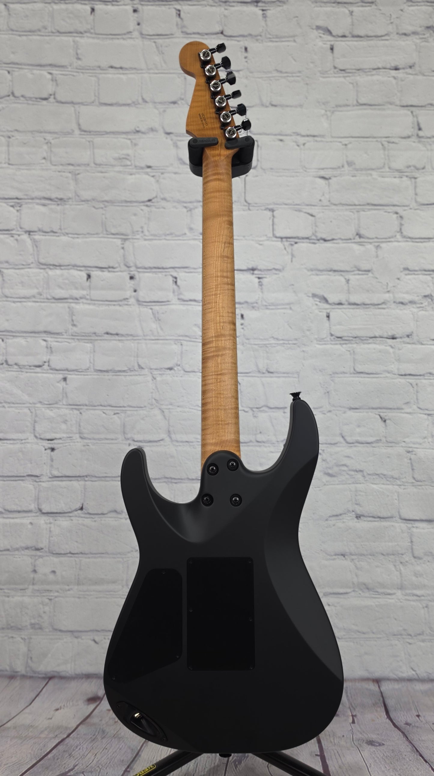 Charvel USA Custom Shop DK24 2H FR 6 String Electric Guitar Blue on Black