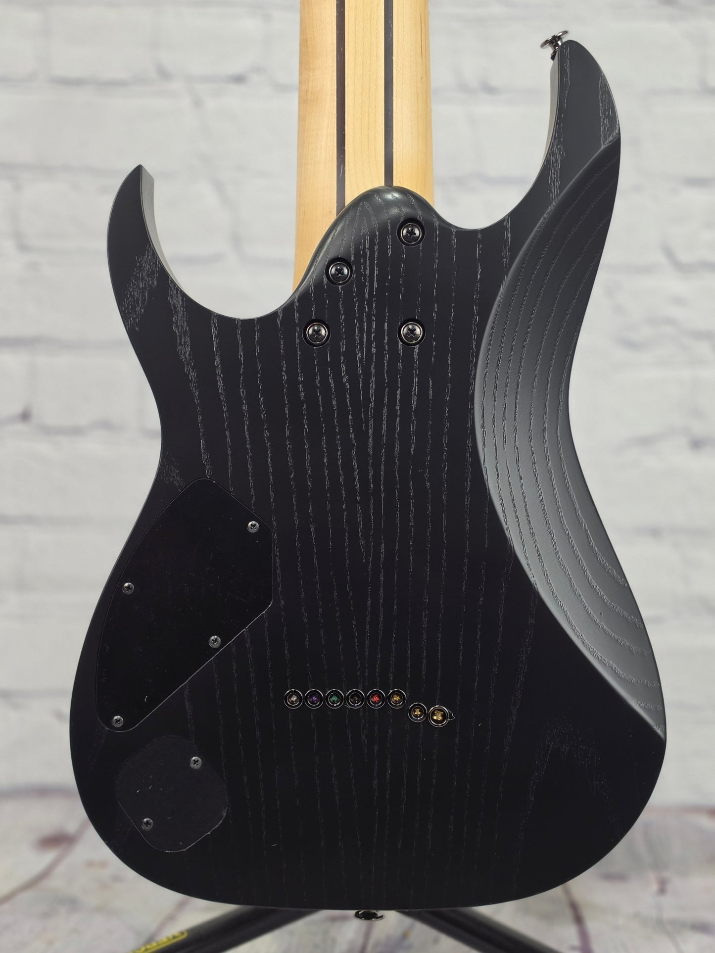 Ibanez Prestige RG5328 LDK 8 String Electric Guitar Lightning Through A Dark