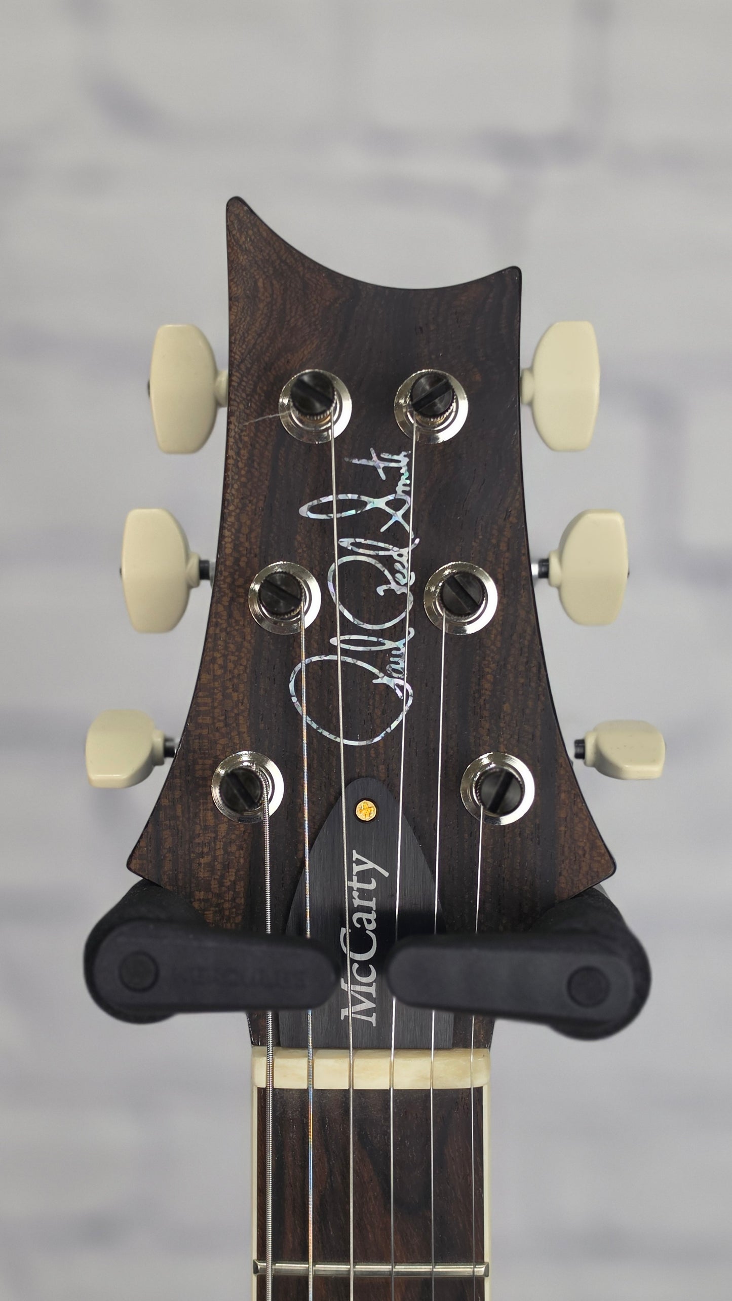 Paul Reed Smith PRS Guitars Wood Library McCarty 6 String Electric Guitar 10 Top Arctic Blue Natural Back 408 Switching