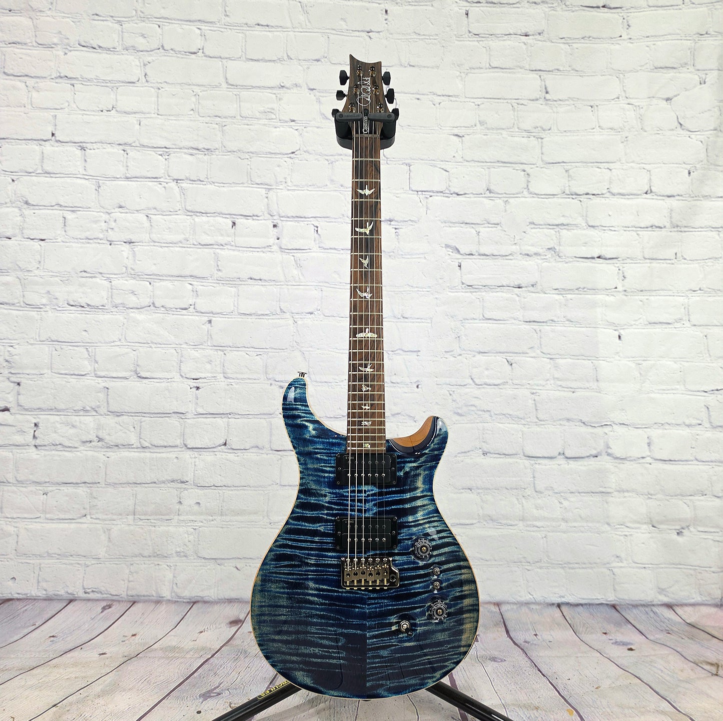 Paul Reed Smith PRS Guitars Custom 24-08 6 String Electric Guitar 10 Top Limited Private Stock Indigo