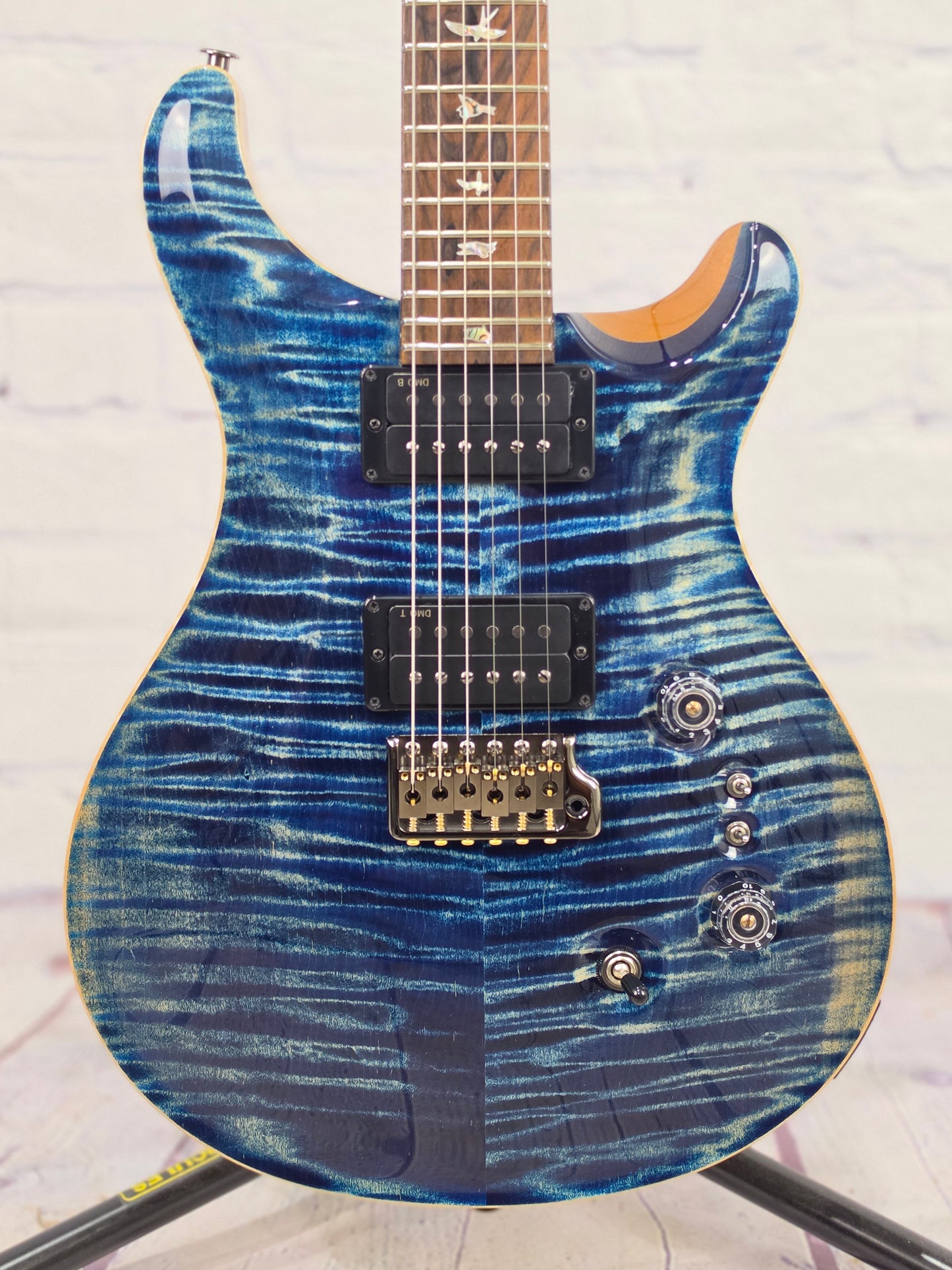 Paul Reed Smith PRS Guitars Custom 24-08 6 String Electric Guitar 10 Top Limited Private Stock Indigo