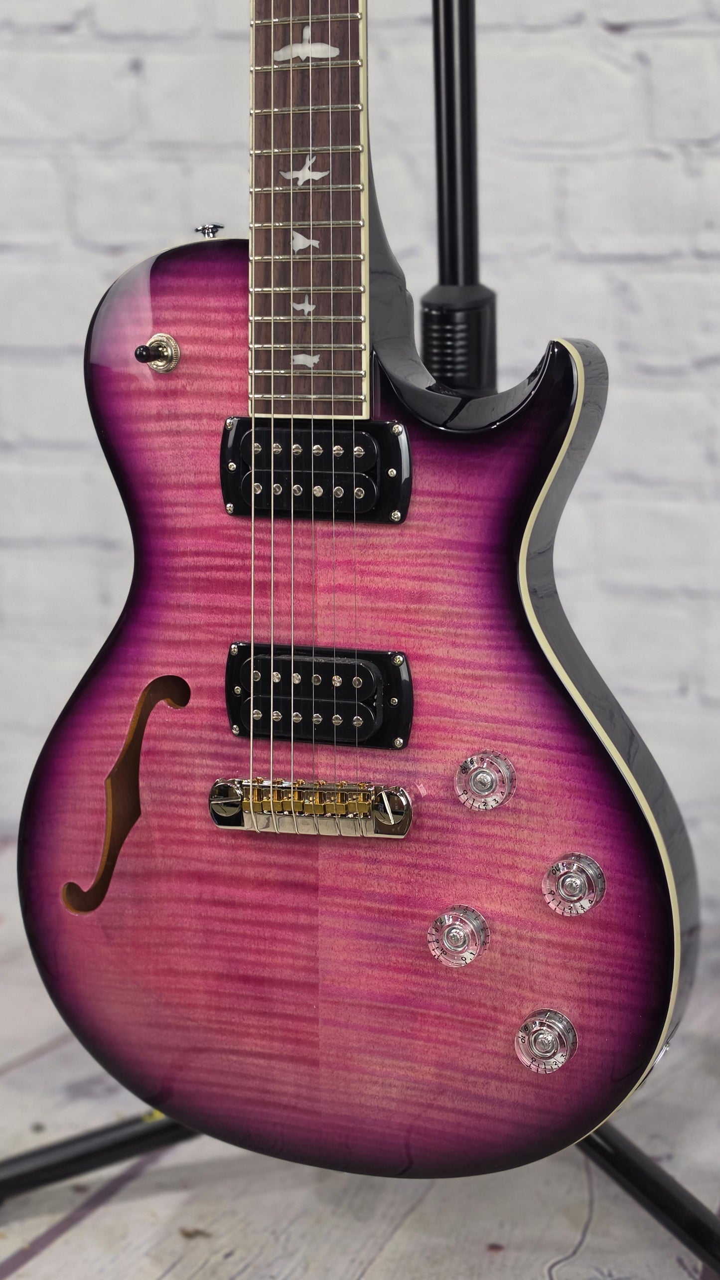 Paul Reed Smith PRS Guitars SE Zach Myers Semi Hollow Electric Guitar Elderberry Burst