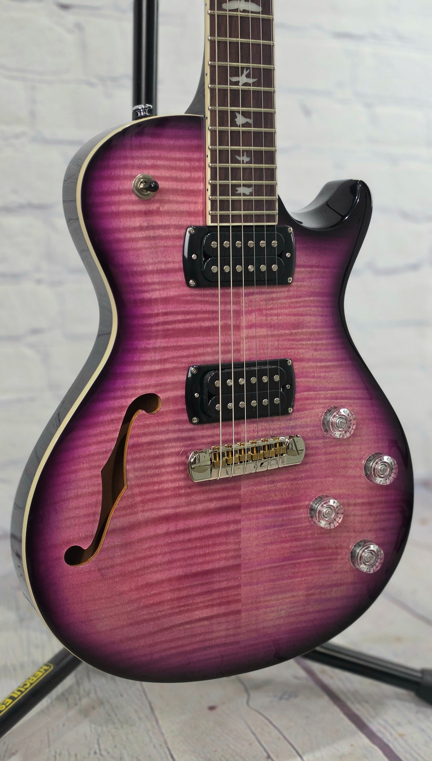 Paul Reed Smith PRS Guitars SE Zach Myers Semi Hollow Electric Guitar Elderberry Burst