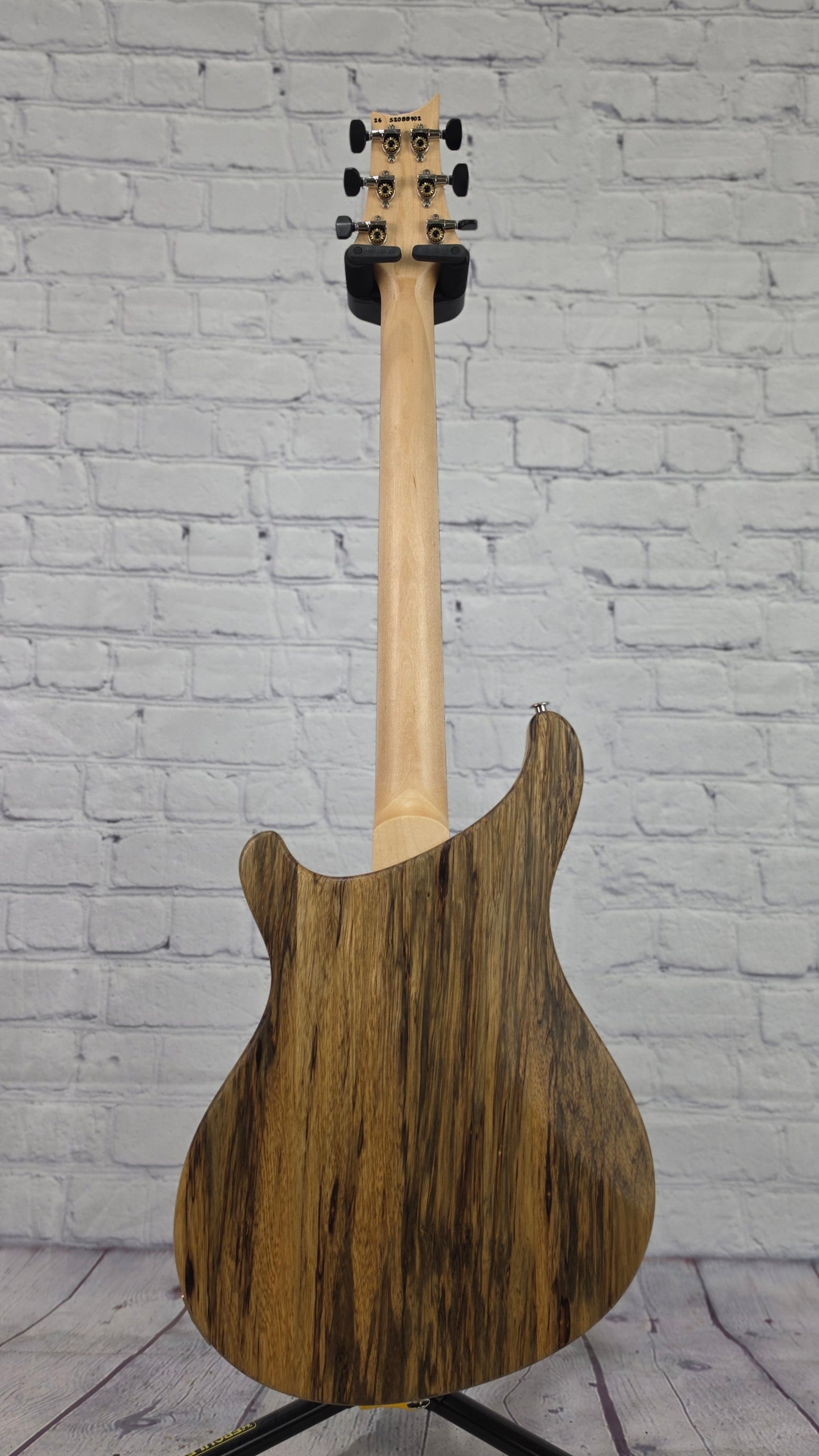 Paul Reed Smith PRS Guitars S2 Vela Satin Semi-Hollow 6 String Electric Guitar Limited Edition Black Limba Natural