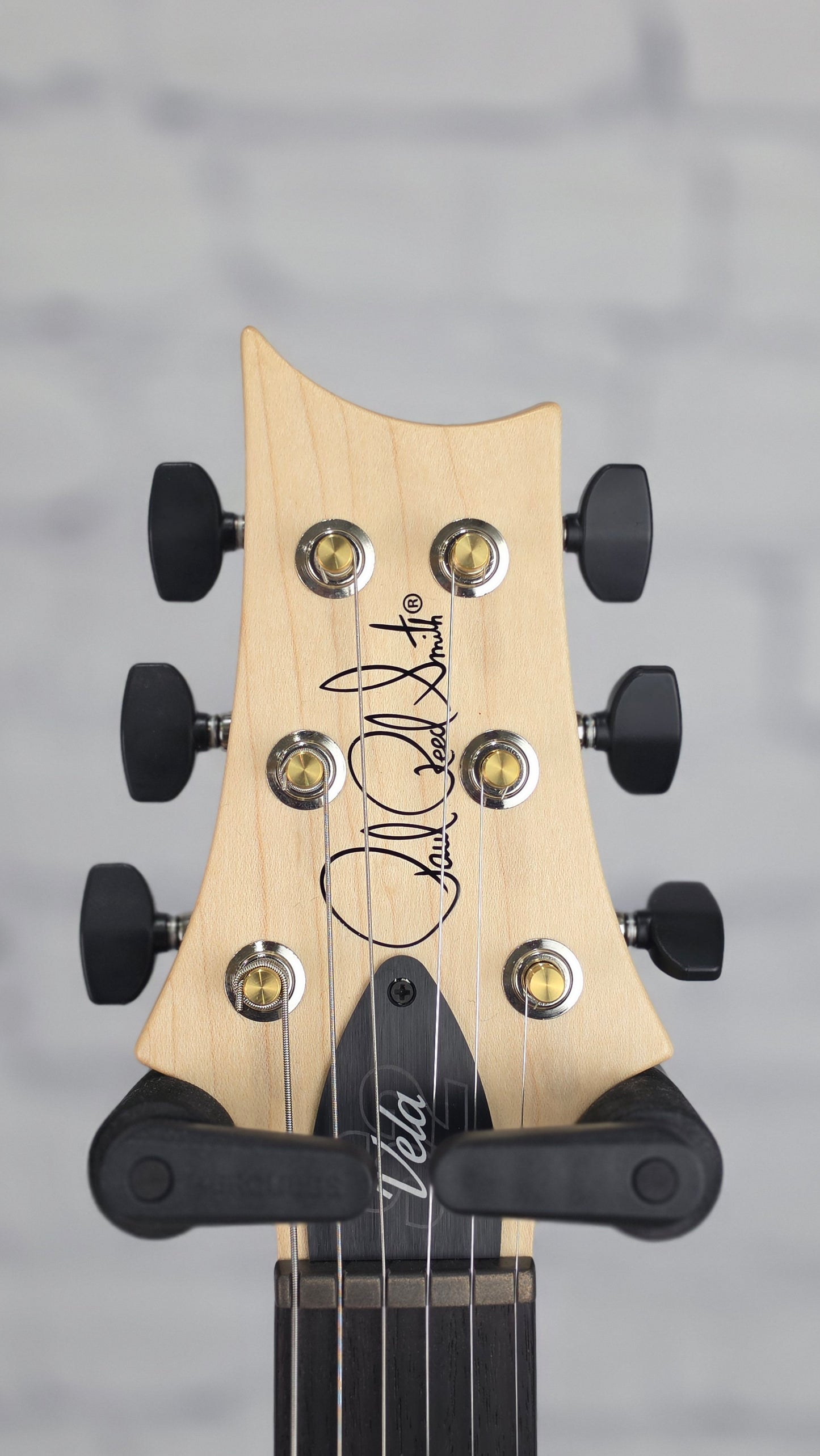 Paul Reed Smith PRS Guitars S2 Vela Satin Semi-Hollow 6 String Electric Guitar Limited Edition Black Limba Natural