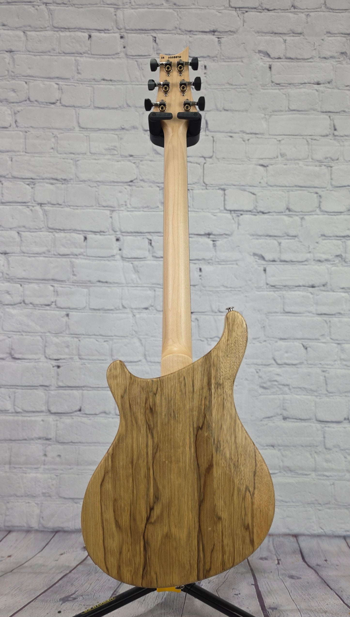 Paul Reed Smith PRS Guitars S2 Vela Satin Semi-Hollow 6 String Electric Guitar Limited Edition Black Limba Natural