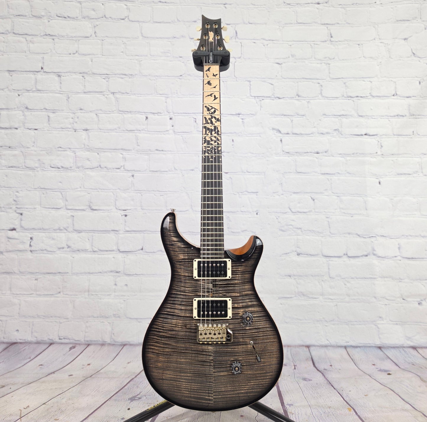 Paul Reed Smith PRS Guitars Custom 24 "Birds of a Feather" 2026 Limited Edition 6 String Electric Guitar Charcoal Microburst