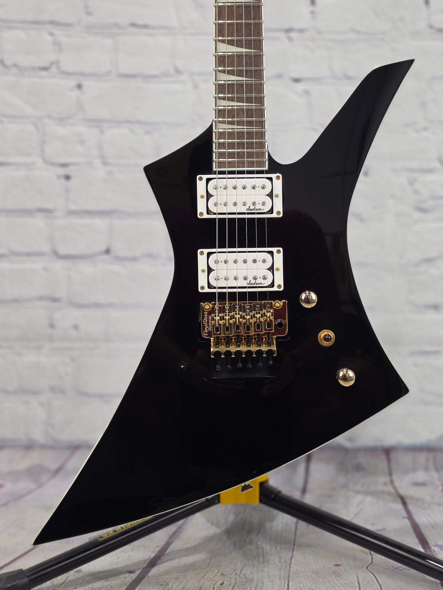 Jackson X Series Kelly KEX 6 String Electric Guitar Gloss Black