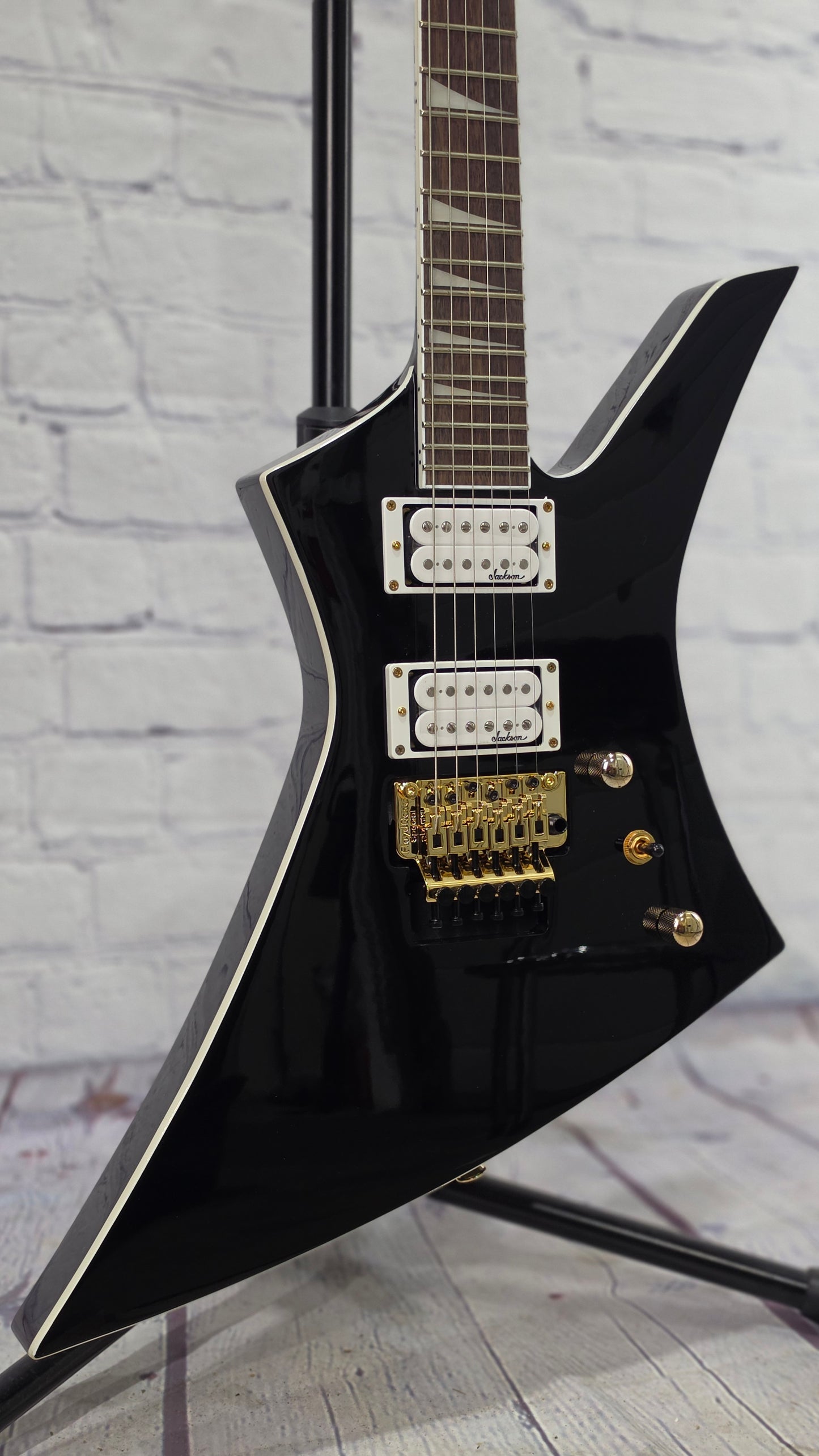 Jackson X Series Kelly KEX 6 String Electric Guitar Gloss Black