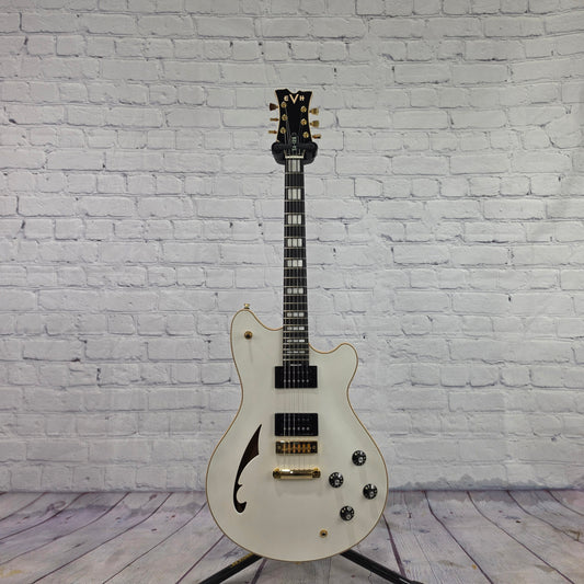EVH Guitars SA-126 Special 6 String Electric Guitar Platinum Pearl Metallic