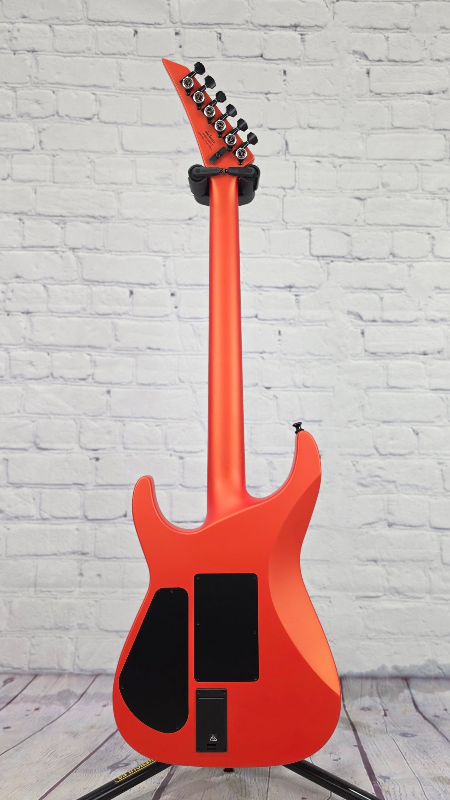 Jackson Guitars American Series Soloist SL2MG 6 String Electric Guitar Satin Lambo Orange