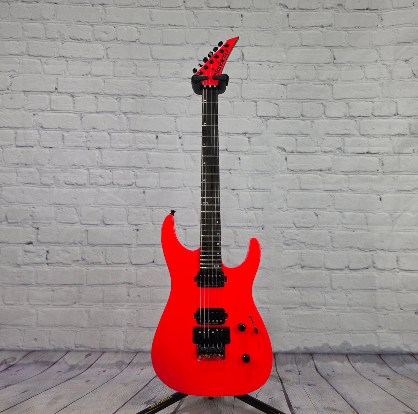 Jackson Guitars American Series Virtuoso 6 String Electric Guitar Rocket Red