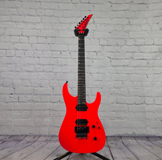 Jackson Guitars American Series Virtuoso 6 String Electric Guitar Rocket Red