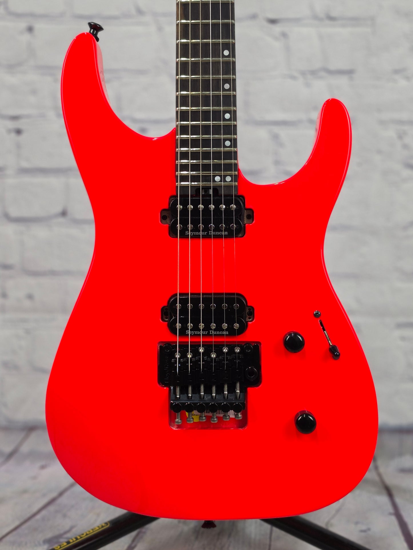 Jackson Guitars American Series Virtuoso 6 String Electric Guitar Rocket Red