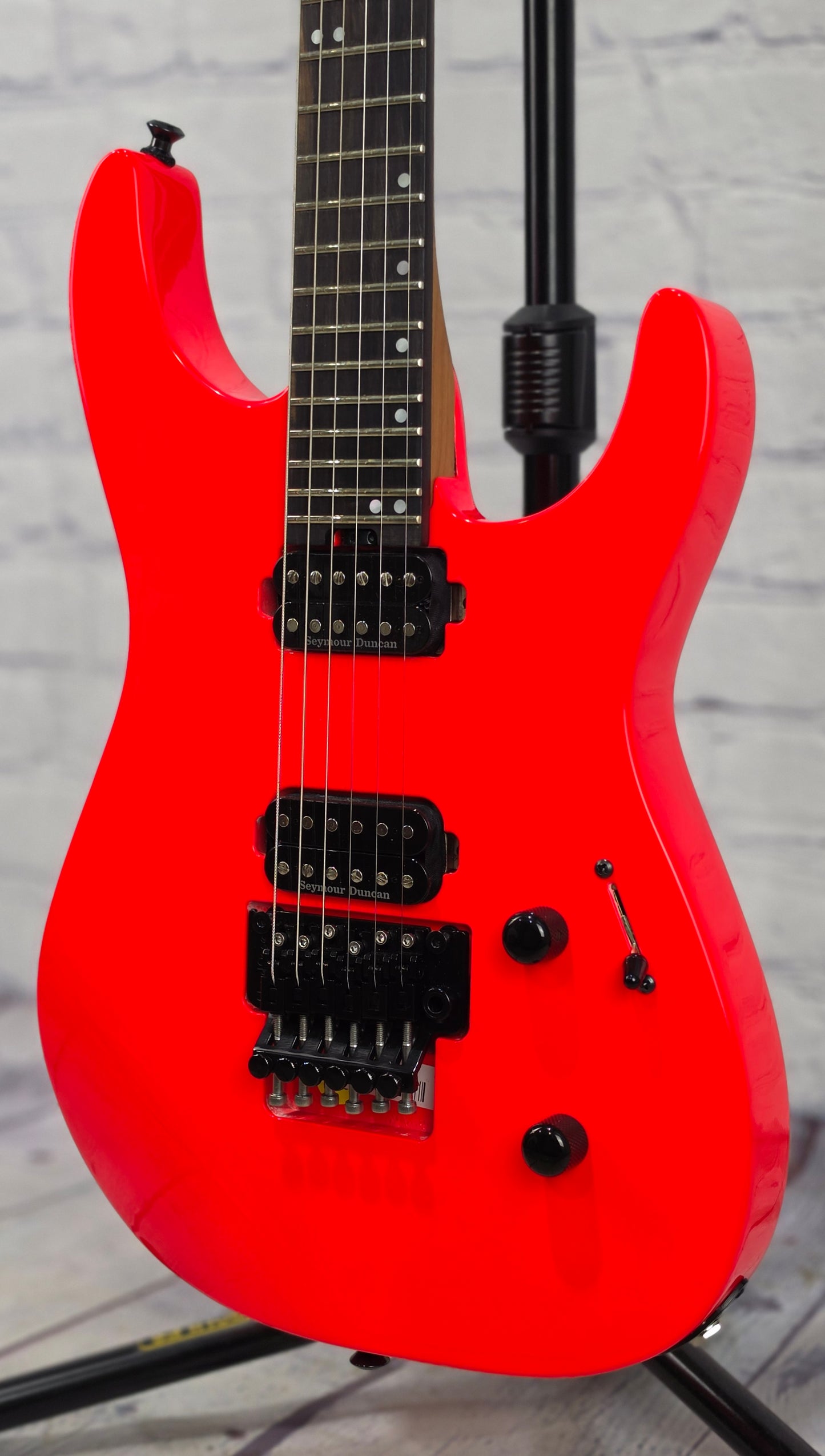 Jackson Guitars American Series Virtuoso 6 String Electric Guitar Rocket Red