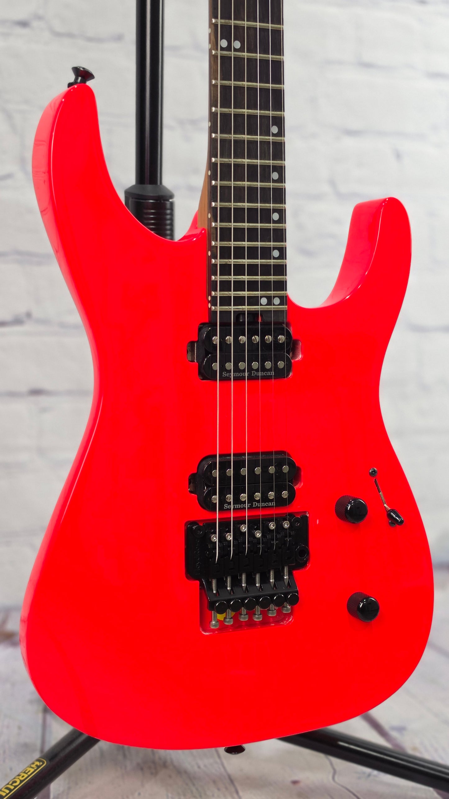 Jackson Guitars American Series Virtuoso 6 String Electric Guitar Rocket Red