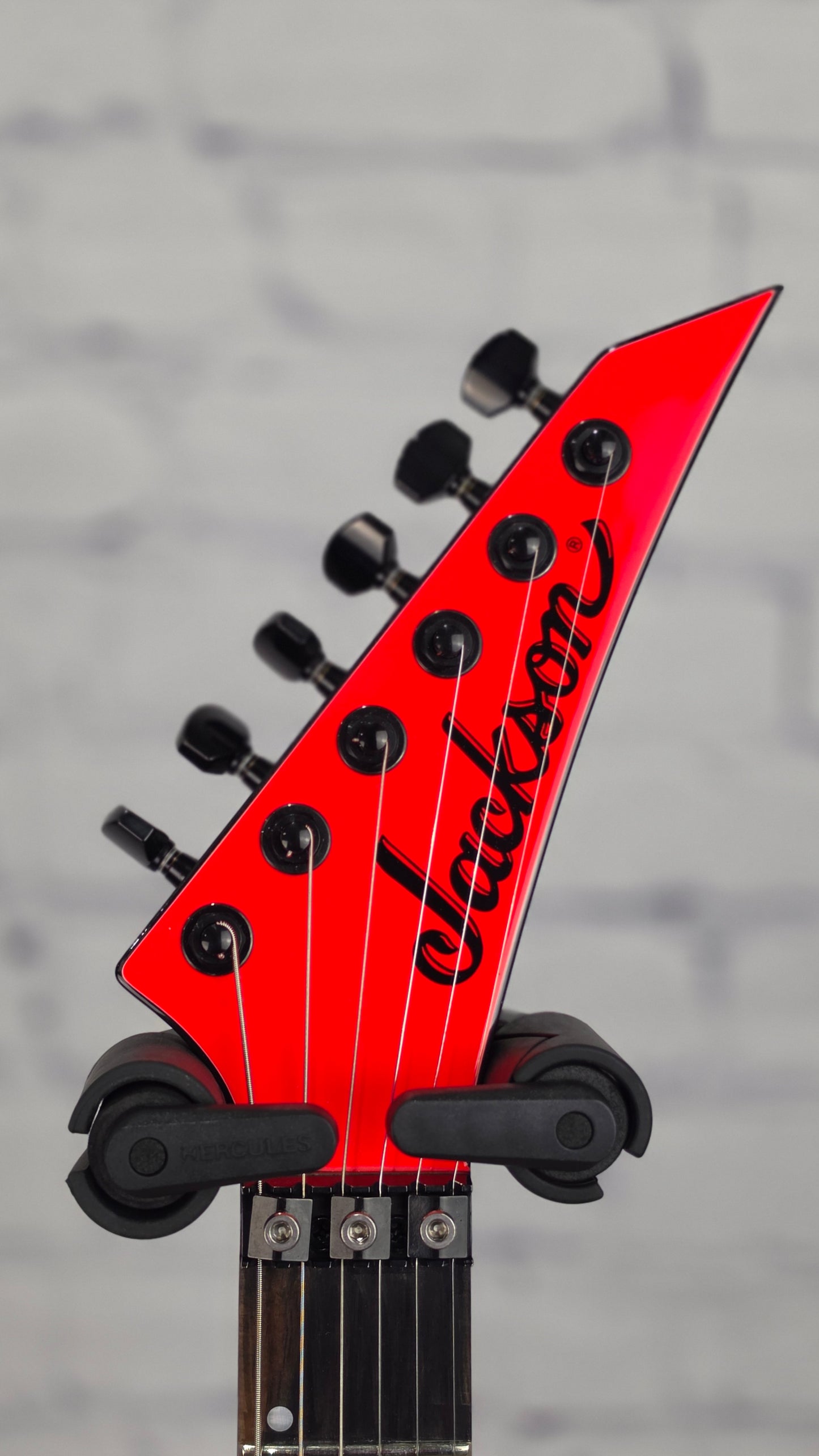 Jackson Guitars American Series Virtuoso 6 String Electric Guitar Rocket Red