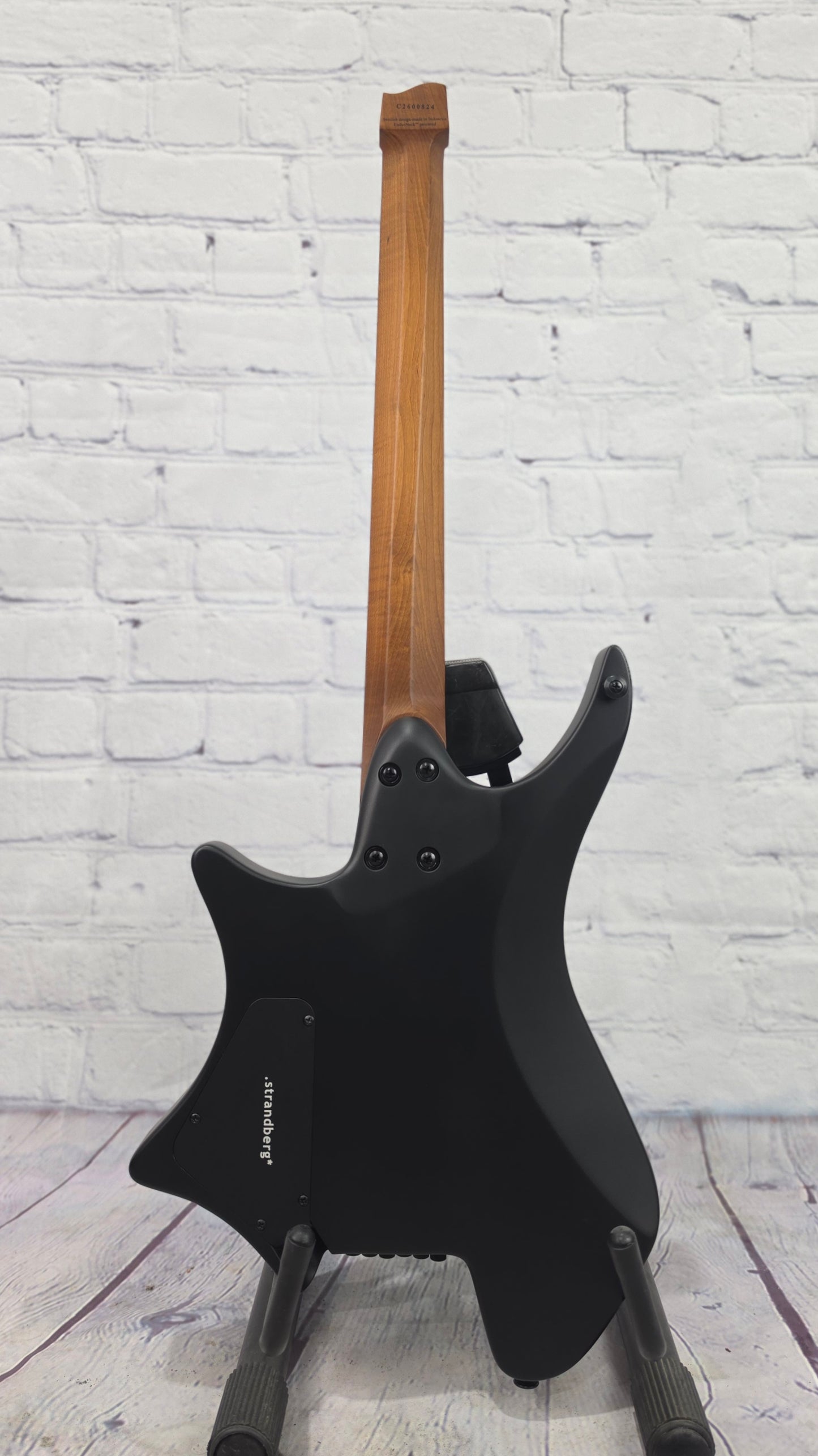 Strandberg Boden Essential 6 String Electric Guitar Black Granite