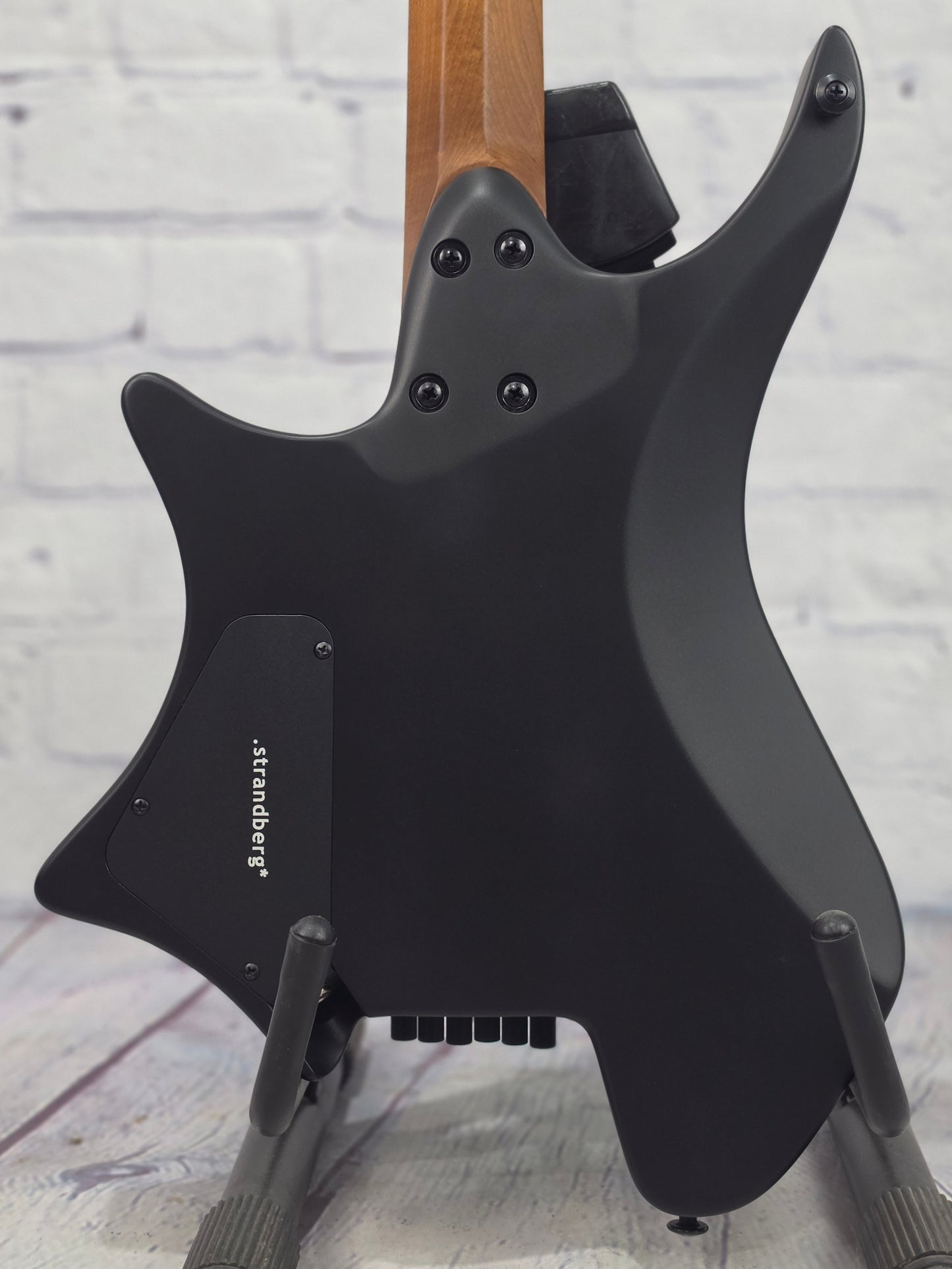 Strandberg Boden Essential 6 String Electric Guitar Black Granite