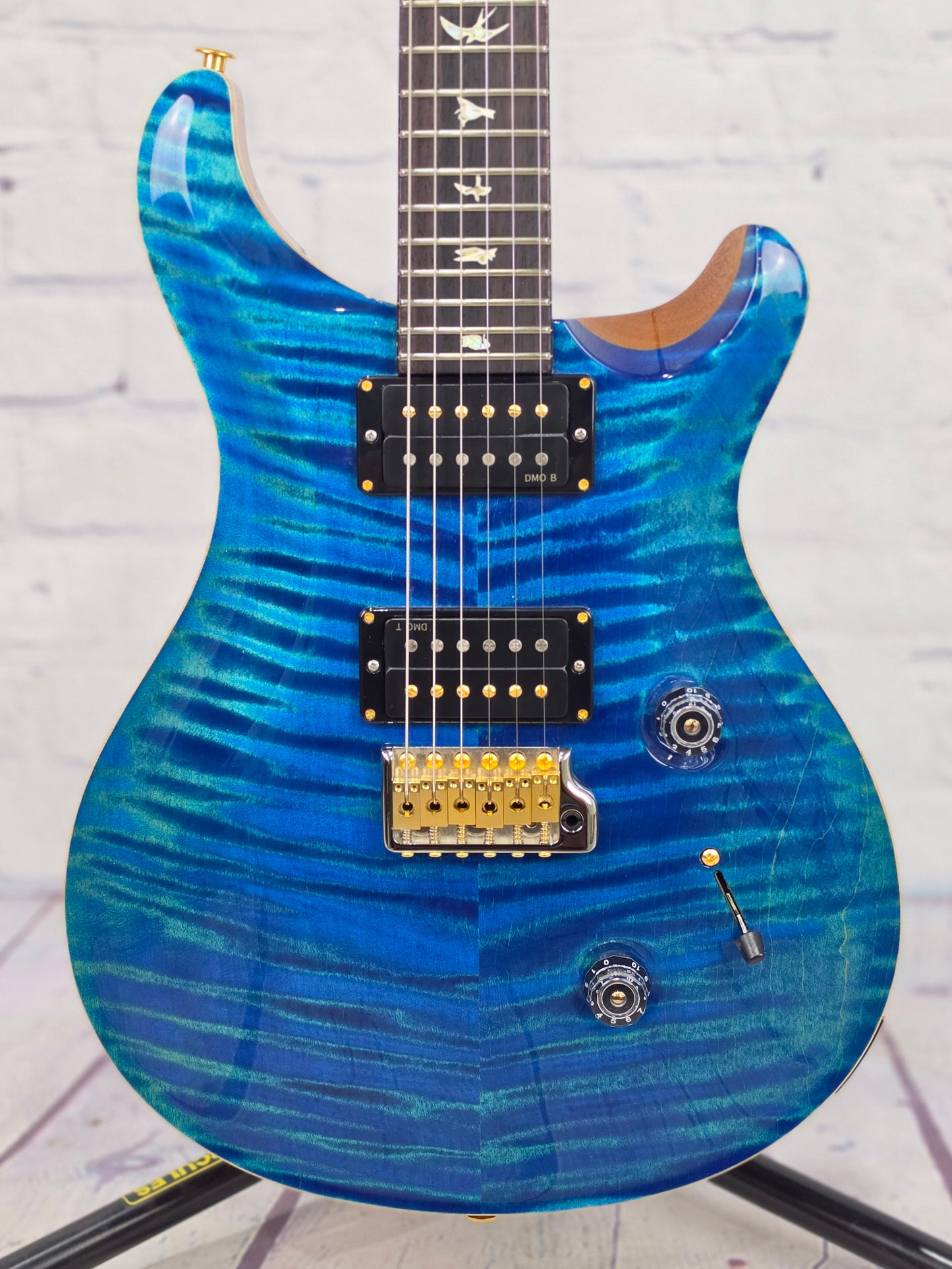 Paul Reed Smith PRS Guitars Custom 24 10 Top 6 String Electric Guitar Arctic Blue Limited Edition