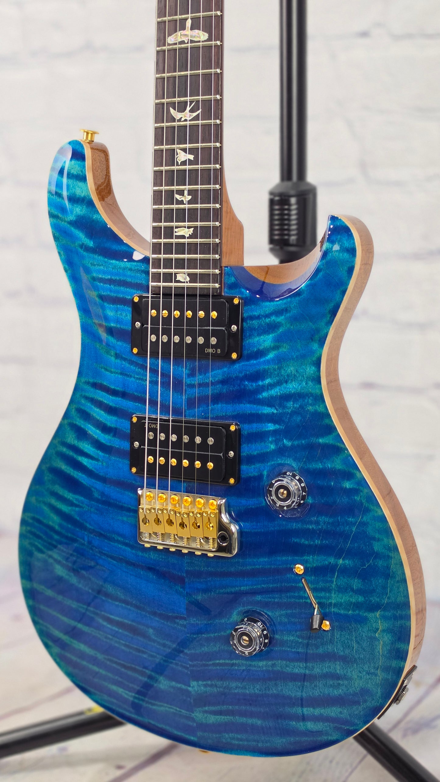 Paul Reed Smith PRS Guitars Custom 24 10 Top 6 String Electric Guitar Arctic Blue Limited Edition
