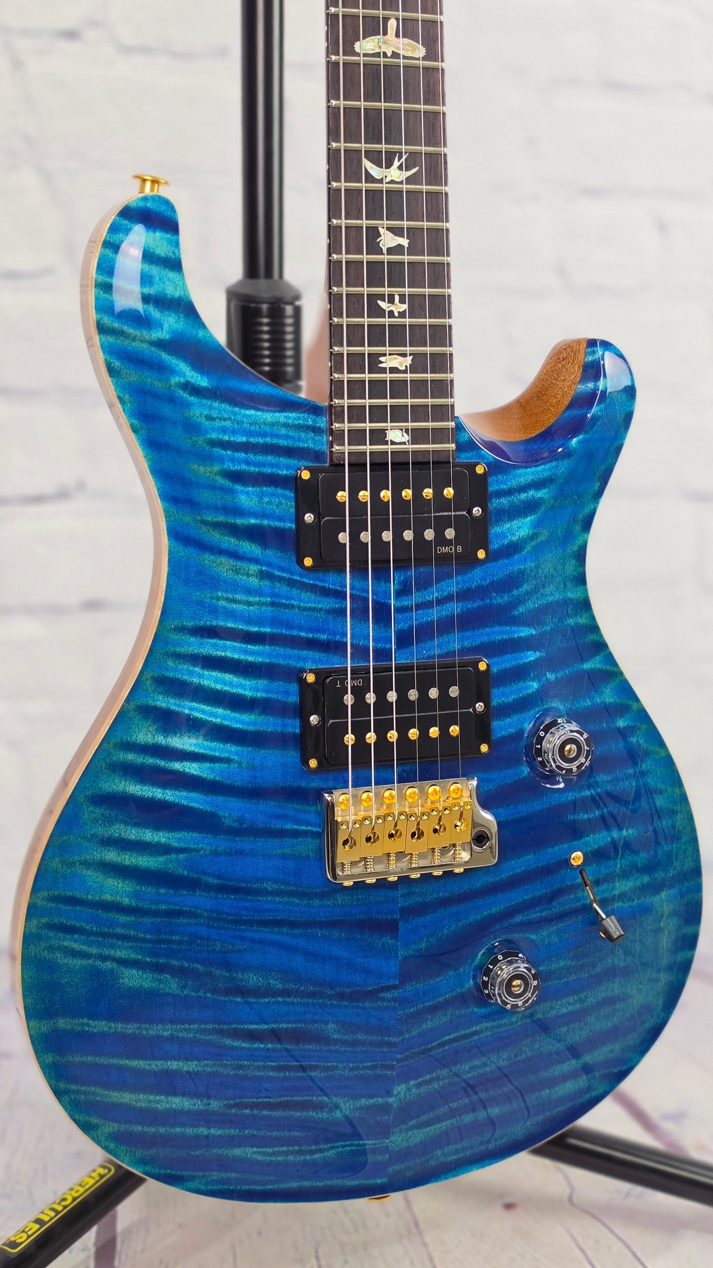 Paul Reed Smith PRS Guitars Custom 24 10 Top 6 String Electric Guitar Arctic Blue Limited Edition