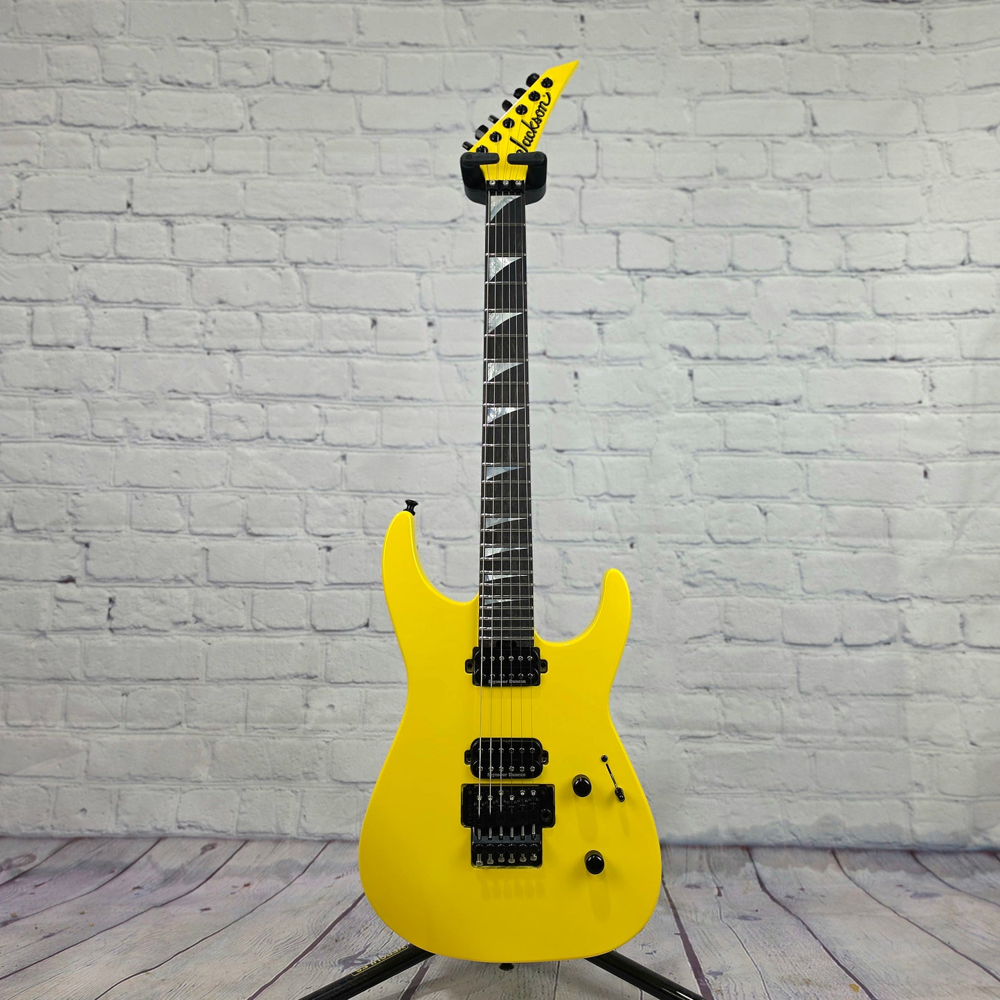 Jackson Guitars American Series Soloist SL2 DX 6 String Electric Guitar Lemon Ice