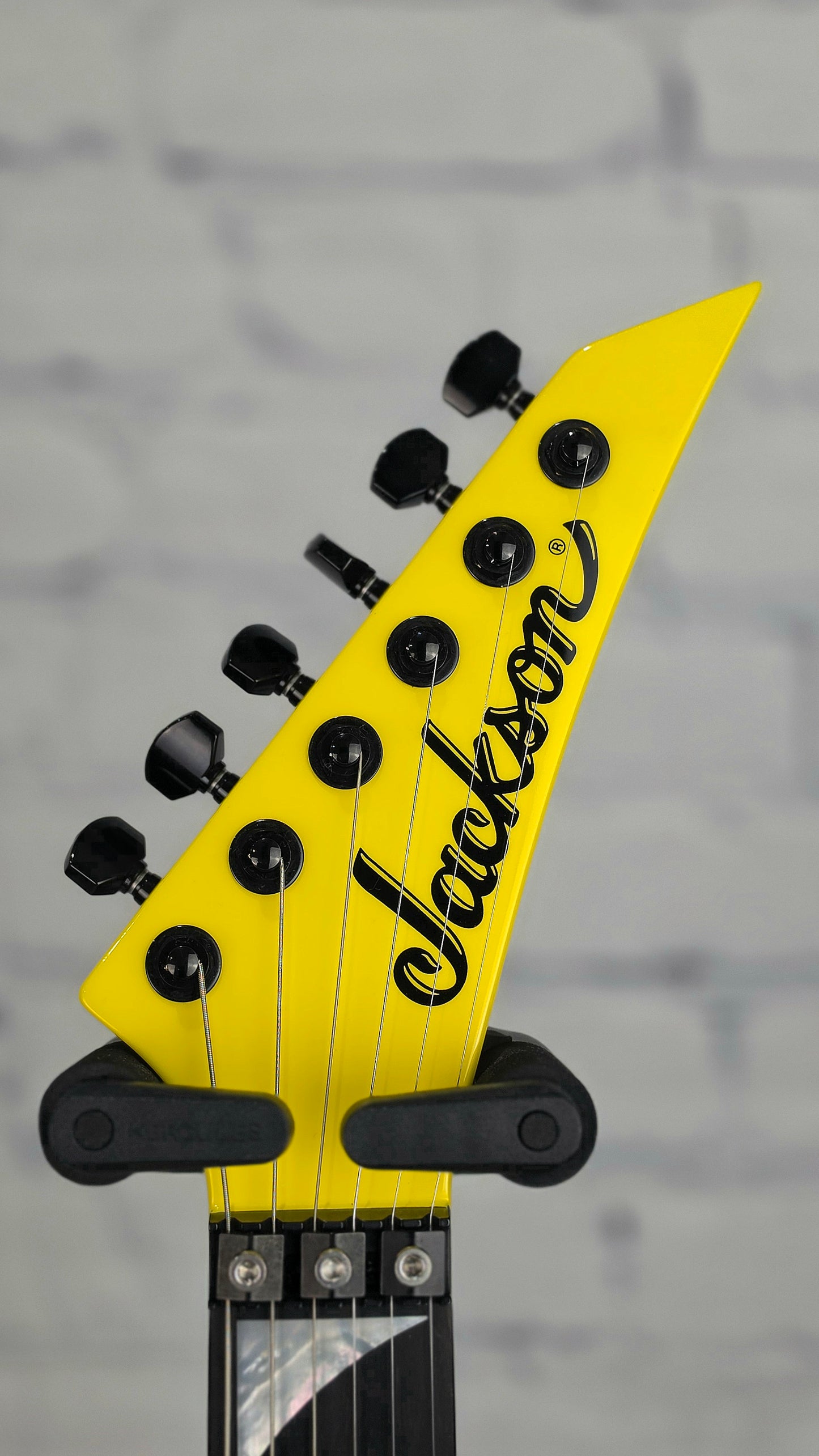 Jackson Guitars American Series Soloist SL2 DX 6 String Electric Guitar Lemon Ice