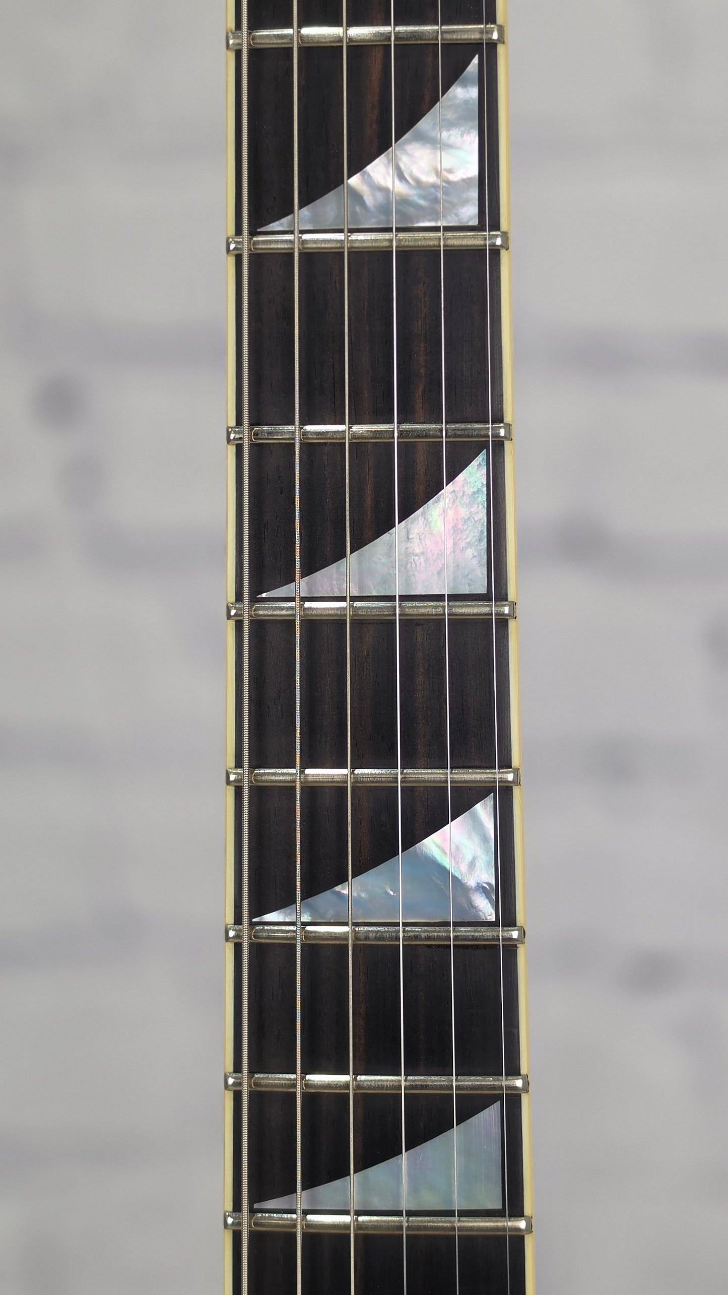 USED Jackson USA Custom Shop Kelly String-Thru 6 String Electric Guitar Natural Spalted Flame Maple