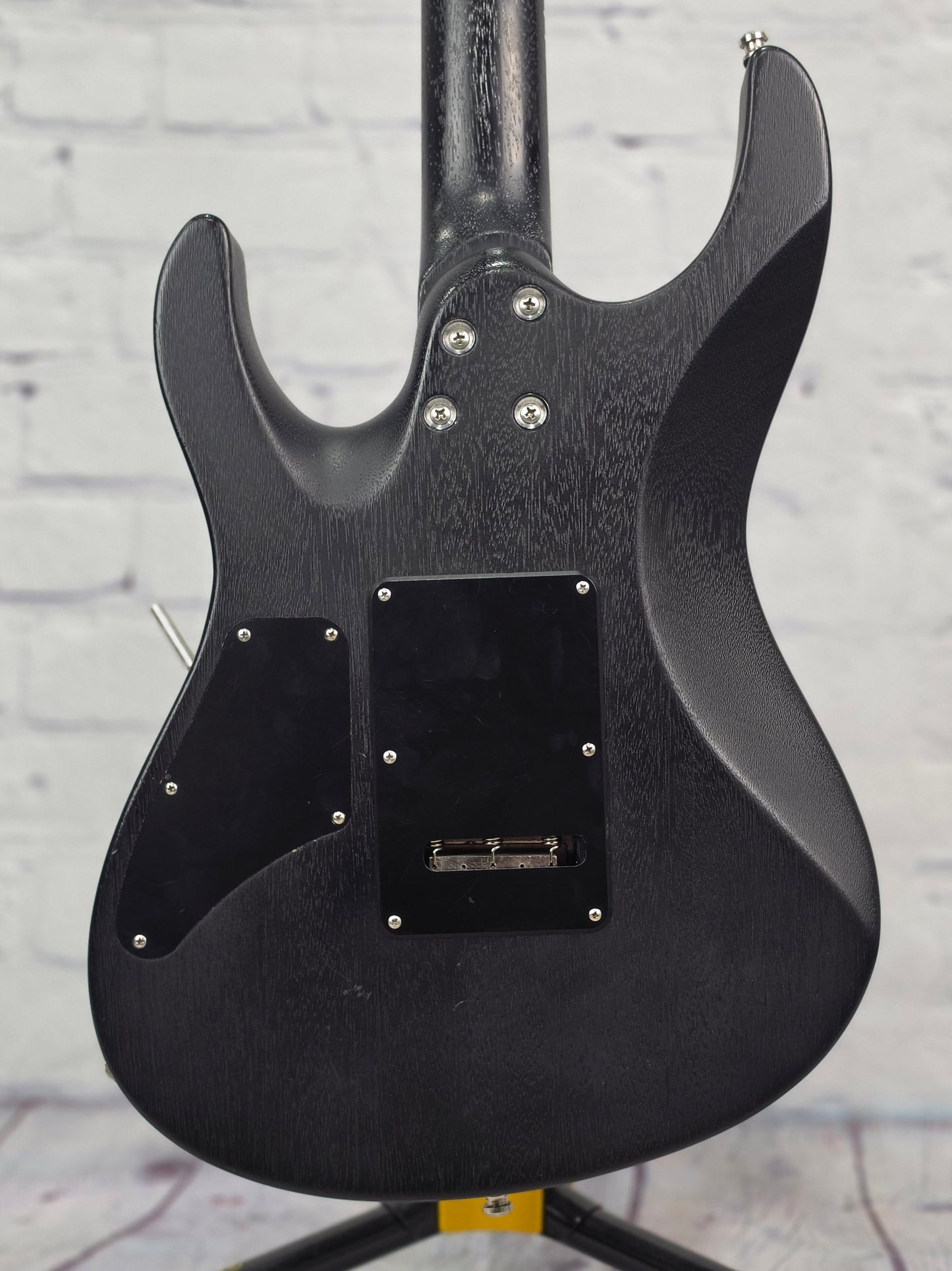 USED Suhr Modern Satin HSH Floyd 6 String Electric Guitar Black Satin