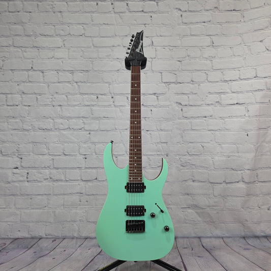 USED Ibanez RG Standard RG421 6 String Electric Guitar Sea Shore Matte