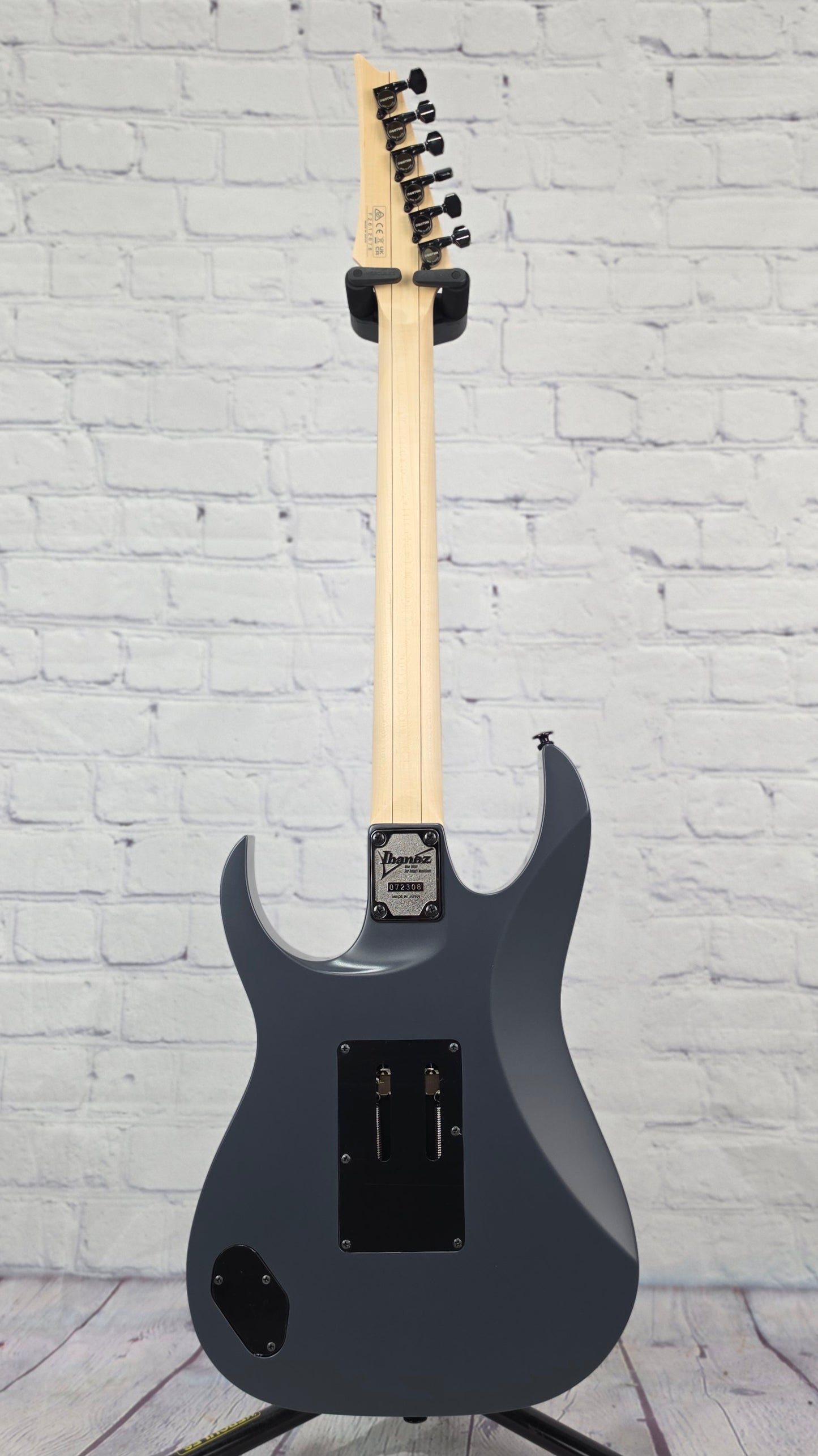 Ibanez Genesis RG550 GRF 6 String Electric Guitar Grey Metallic Flat Japan