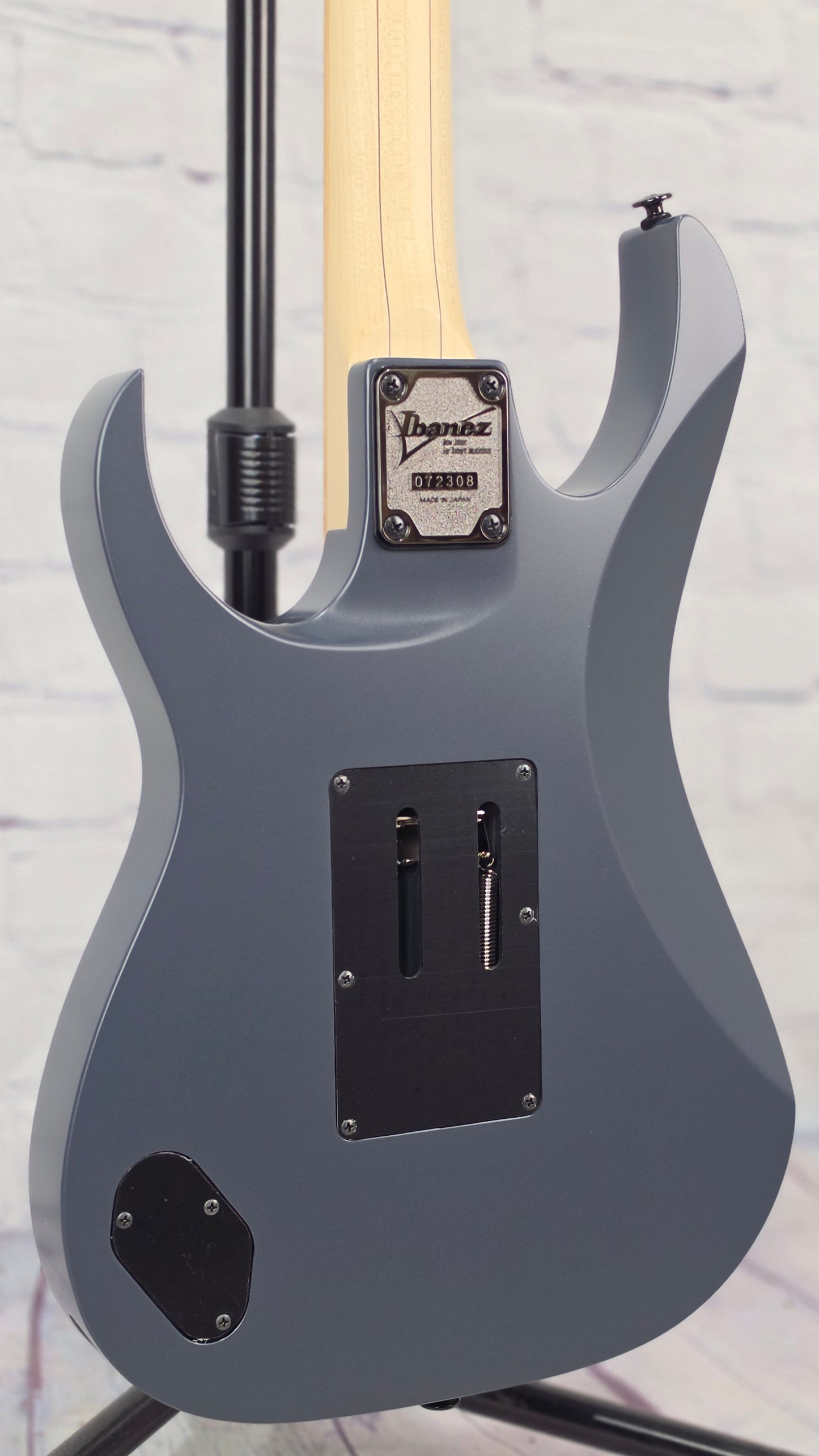 Ibanez Genesis RG550 GRF 6 String Electric Guitar Grey Metallic Flat Japan