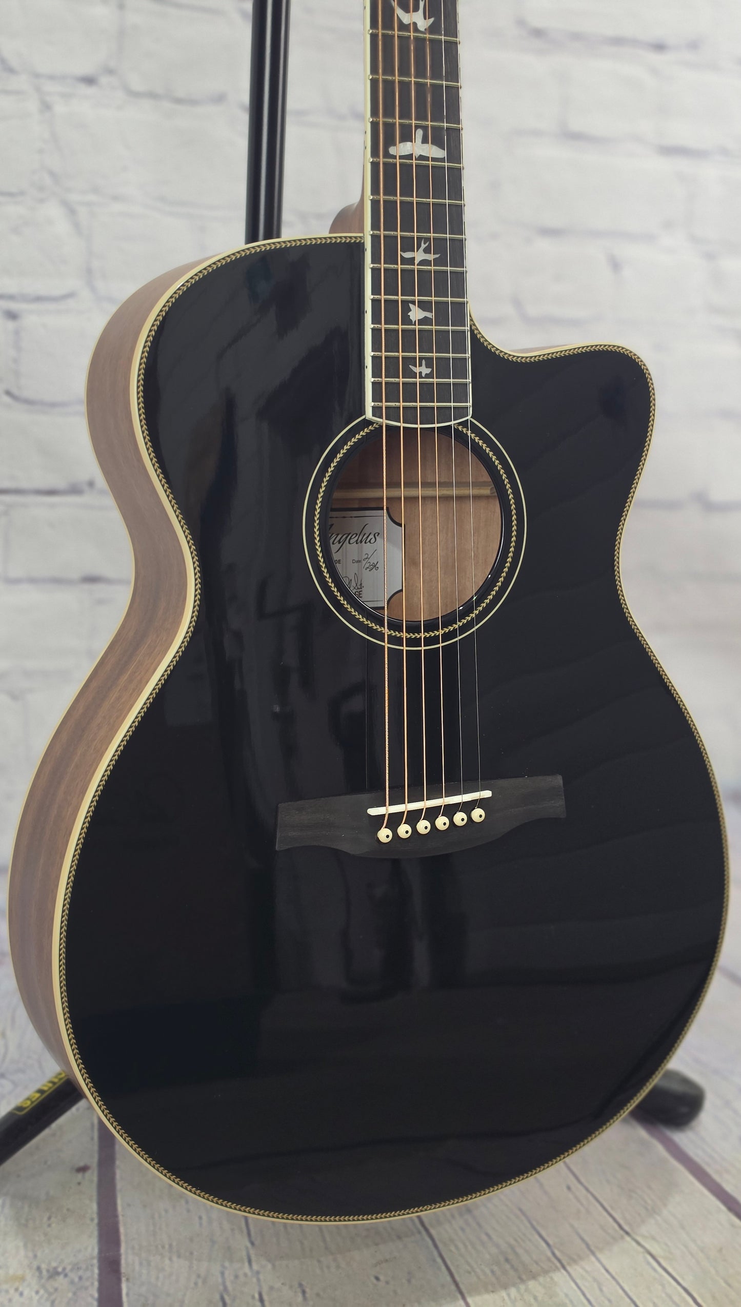 Paul Reed Smith PRS Angelus A20E Acoustic Guitar Fishman Preamp Black