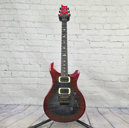 Paul Reed Smith PRS Guitars SE Custom 24 Floyd Rose Electric Guitar Charcoal Cherry Burst