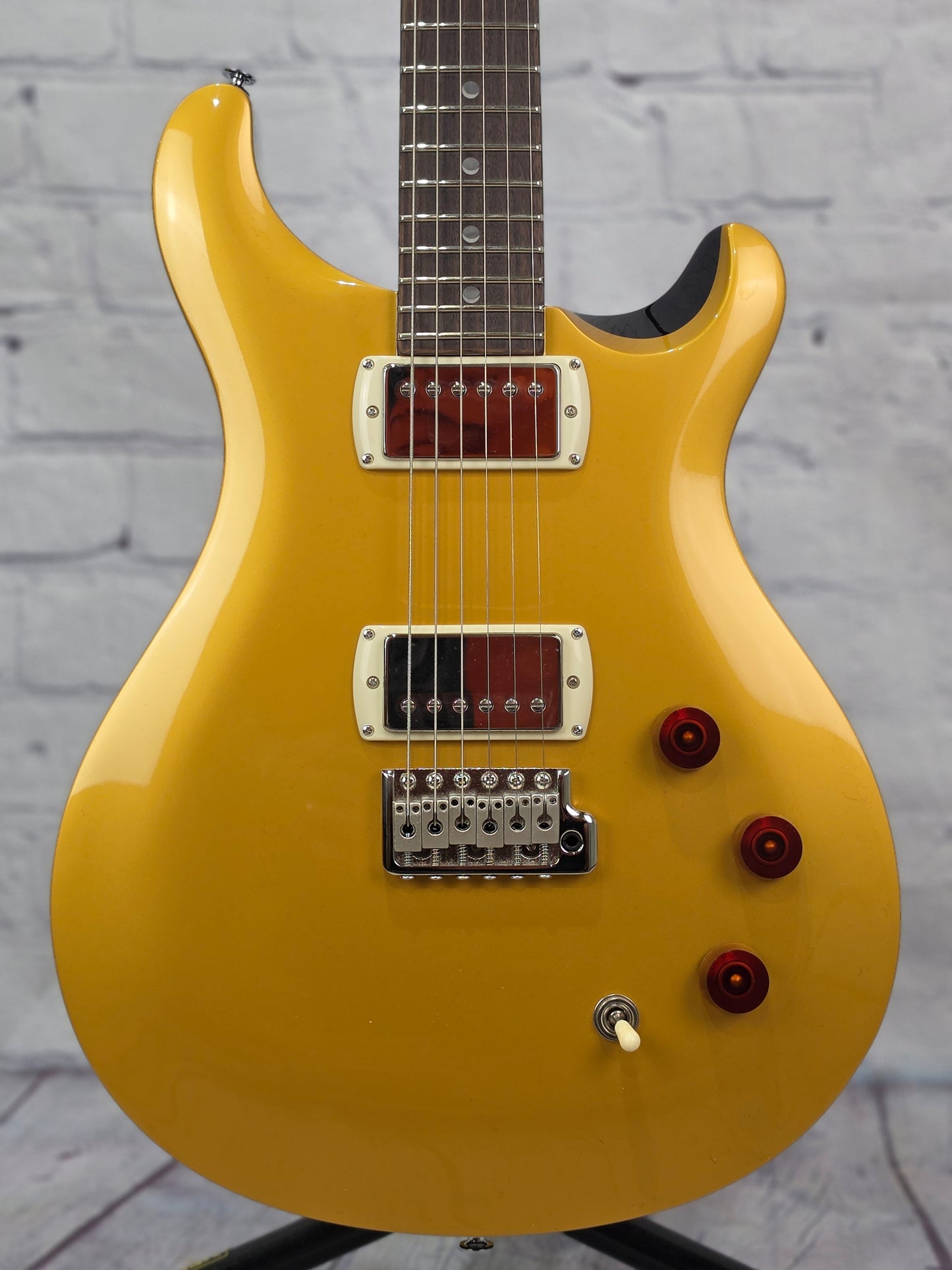 Paul Reed Smith PRS Guitars SE DGT 6 String Electric Guitar McCarty Moons Gold Top
