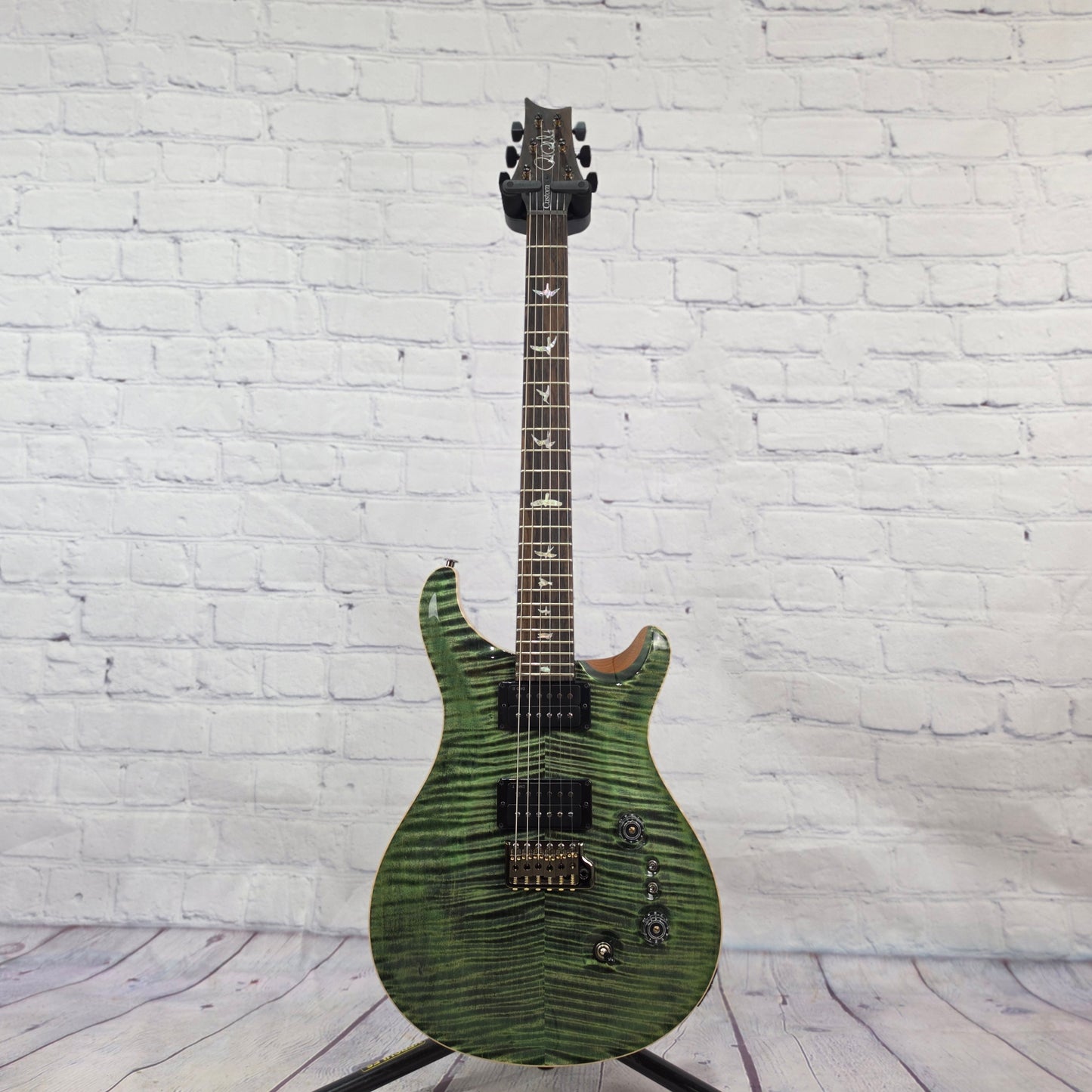 Paul Reed Smith PRS Guitars Custom 24-08 6 String Electric Guitar 10 Top Limited Private Stock Sage