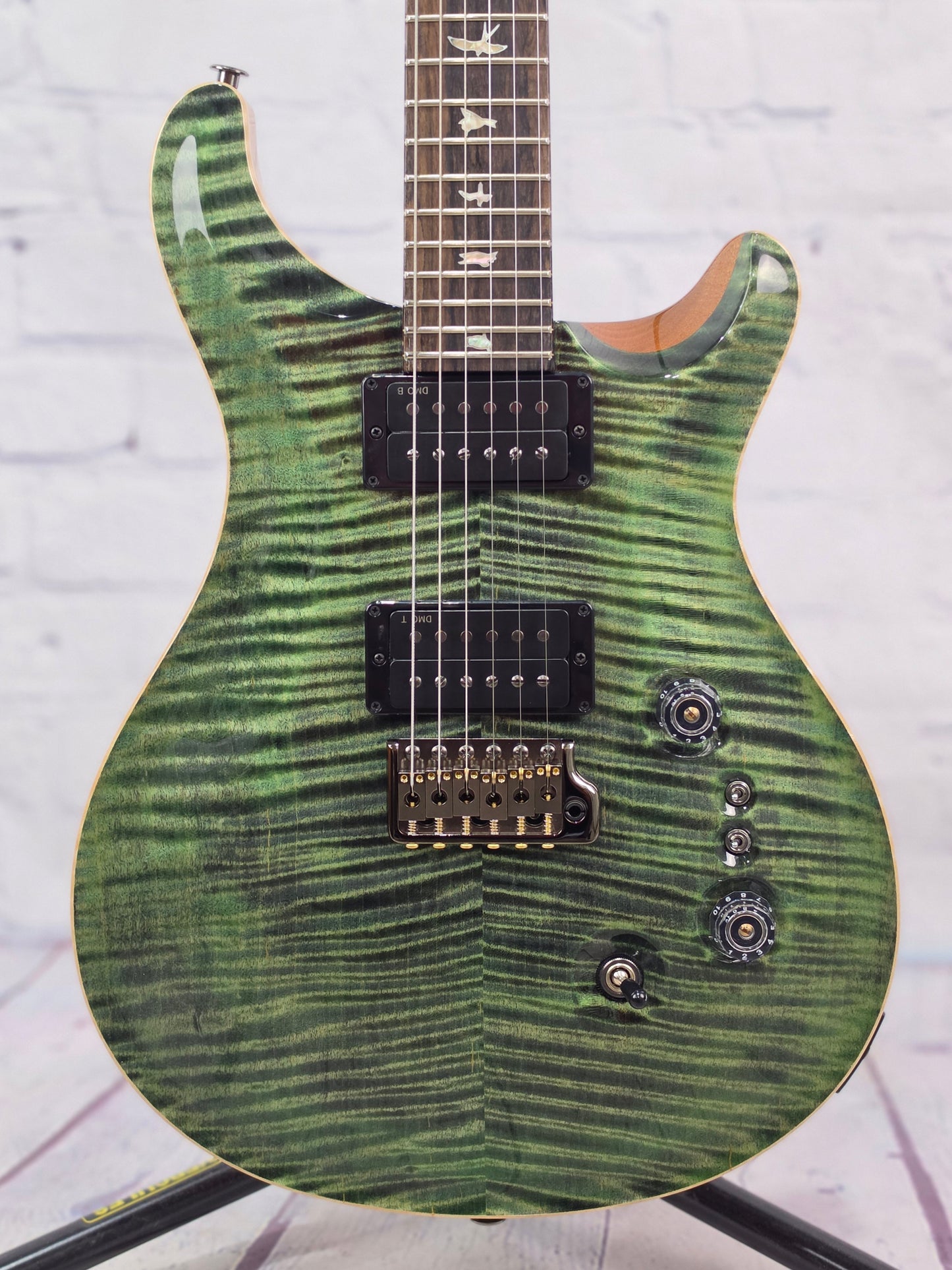Paul Reed Smith PRS Guitars Custom 24-08 6 String Electric Guitar 10 Top Limited Private Stock Sage