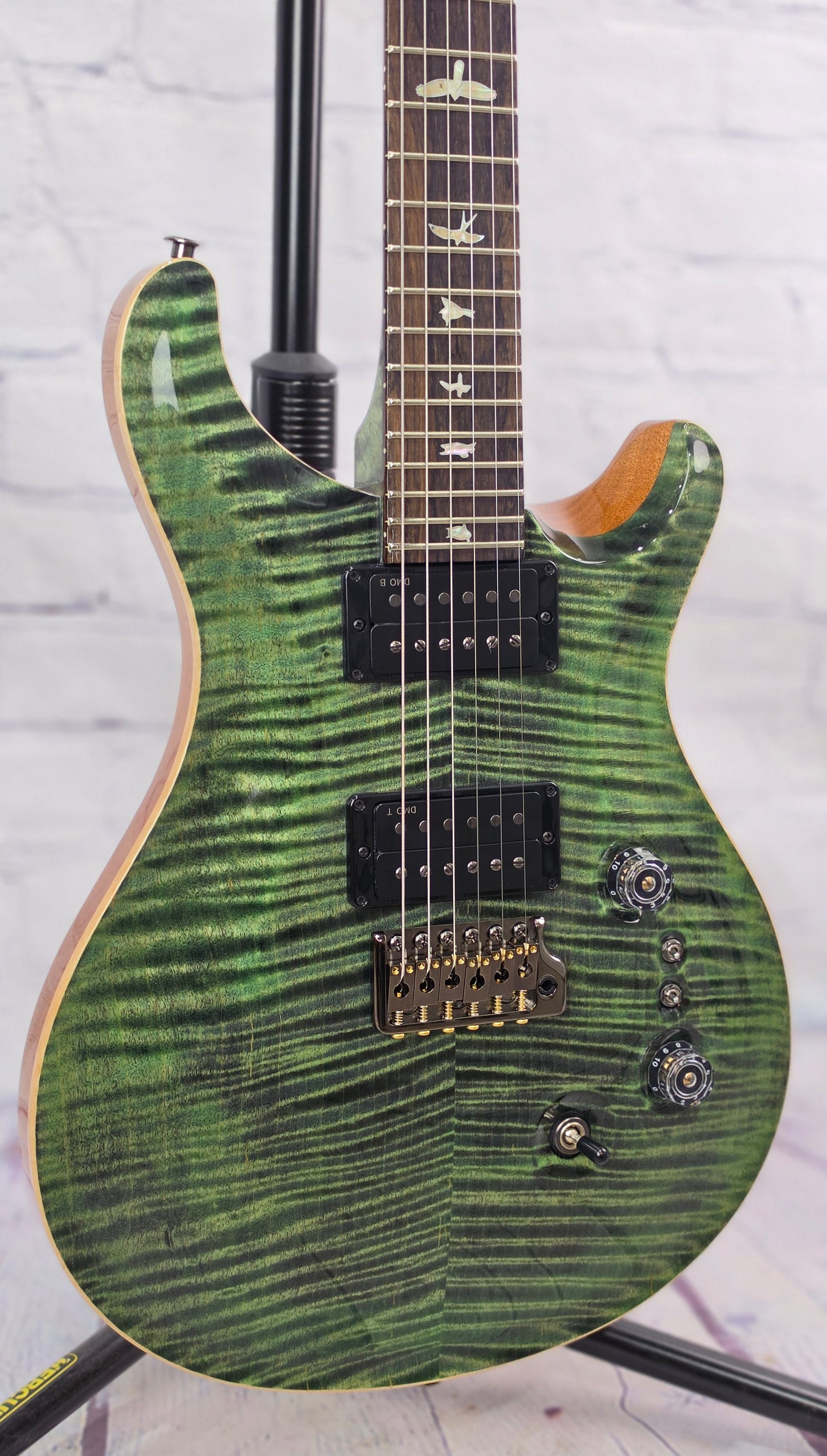 Paul Reed Smith PRS Guitars Custom 24-08 6 String Electric Guitar 10 Top Limited Private Stock Sage