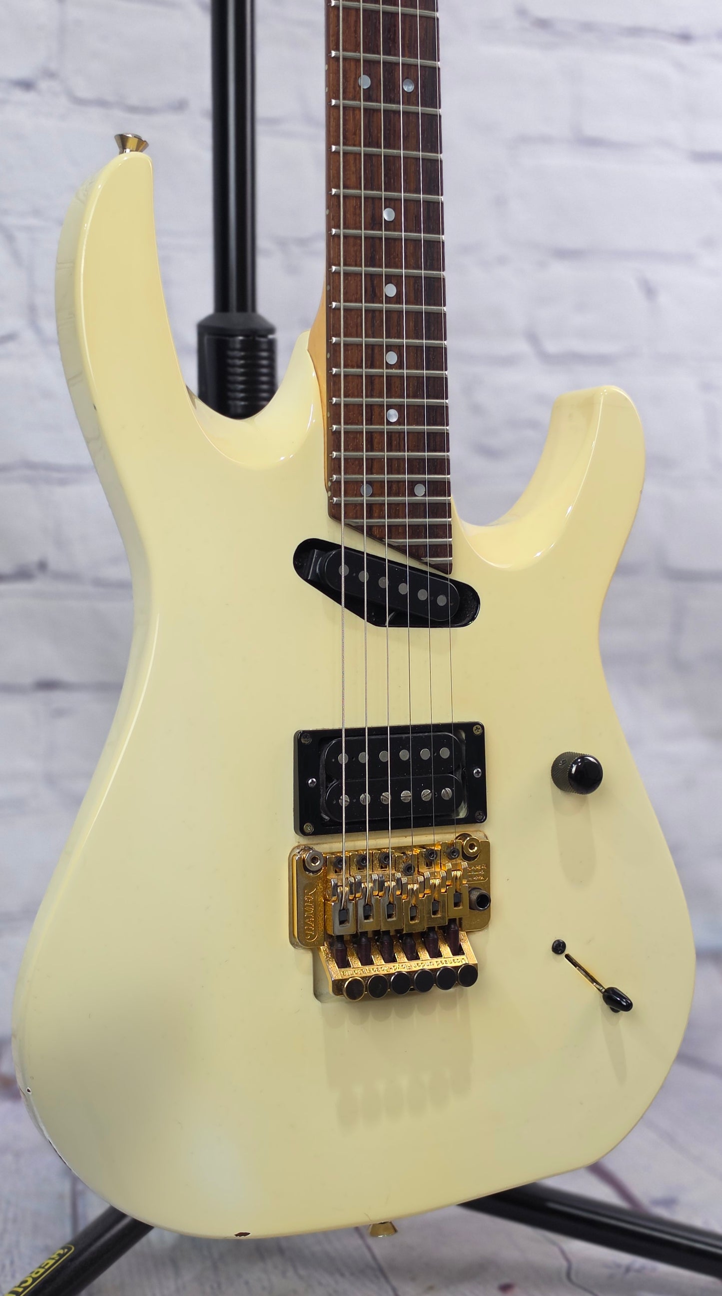 USED Hamer USA Californian Standard 1988 6 String Electric Guitar Olympic White