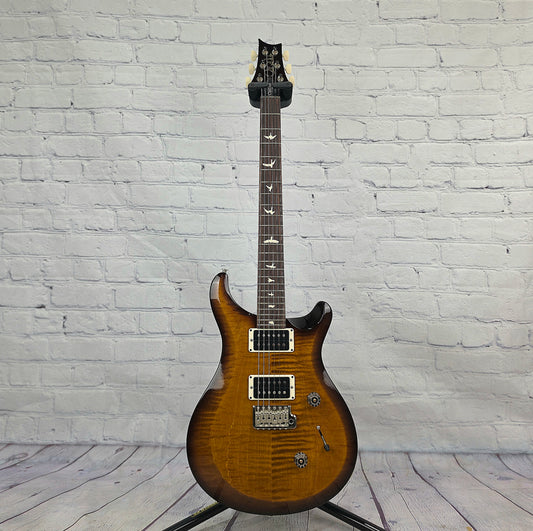 Paul Reed Smith PRS Guitars S2 Custom 24 6 String Electric Guitar Black Amber 2024