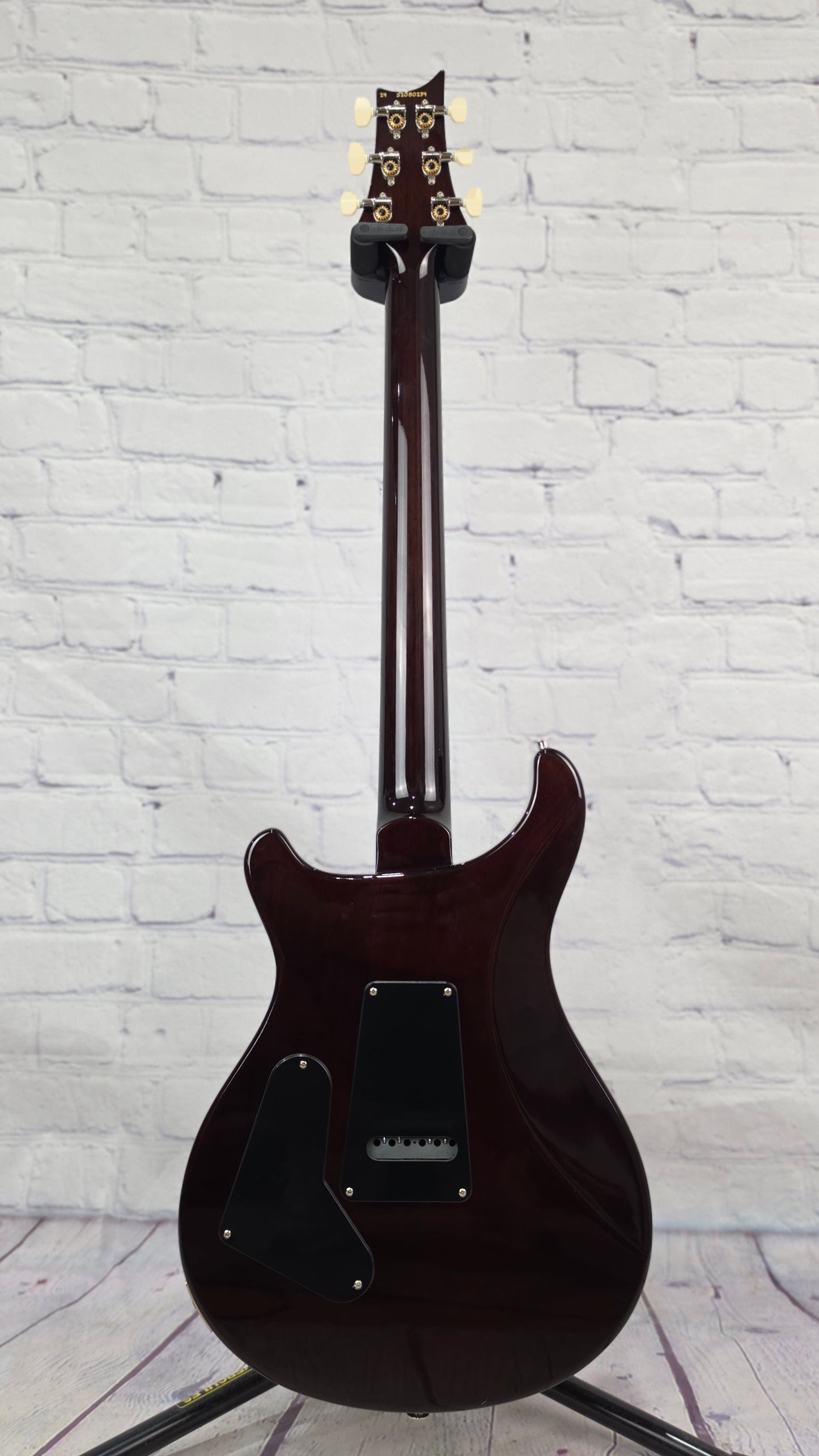 Paul Reed Smith PRS Guitars S2 Custom 24 6 String Electric Guitar Black Amber 2024