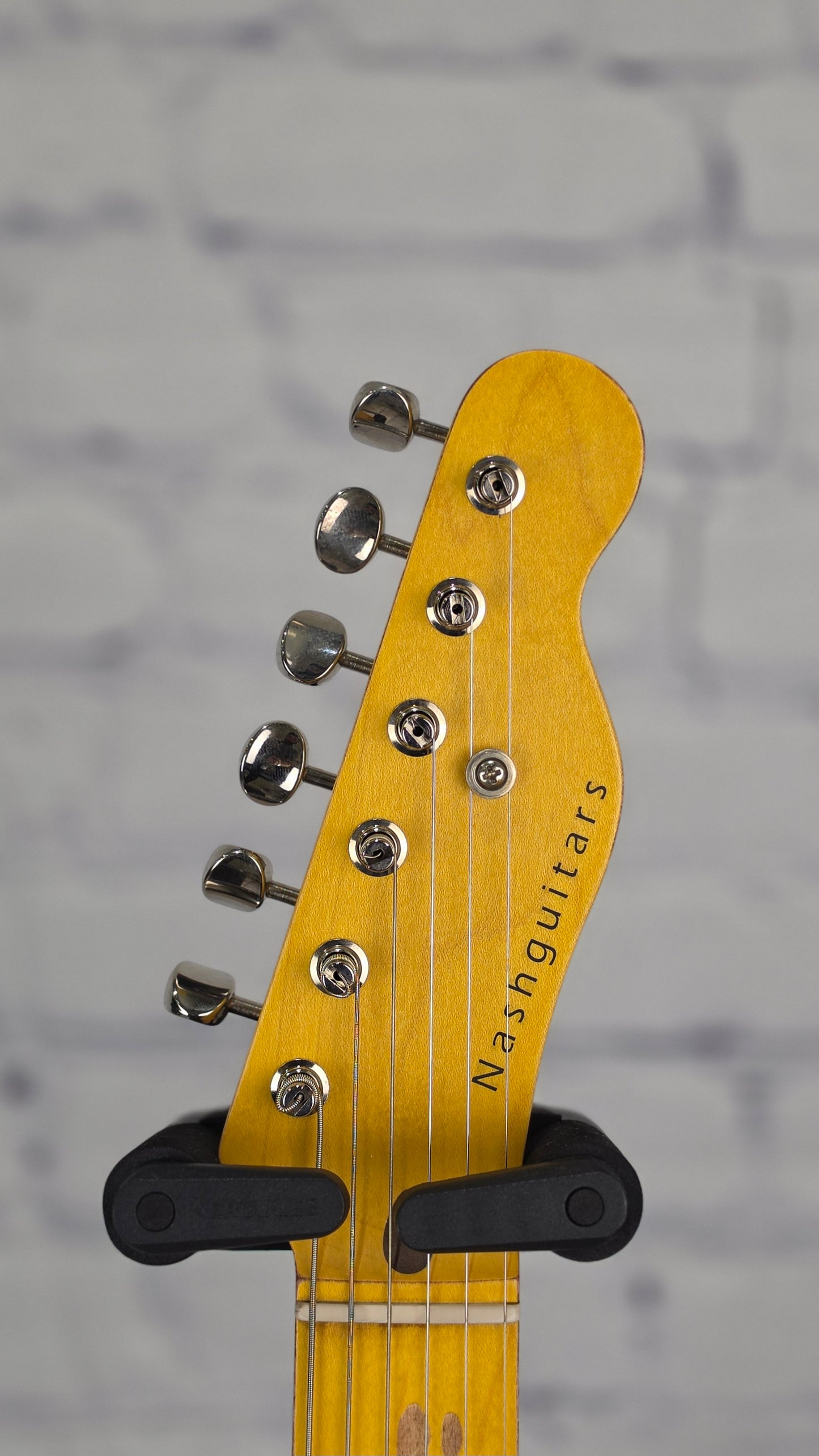 Nash Guitars T52 6 String Electric Guitar Mary Kaye White Light Aging